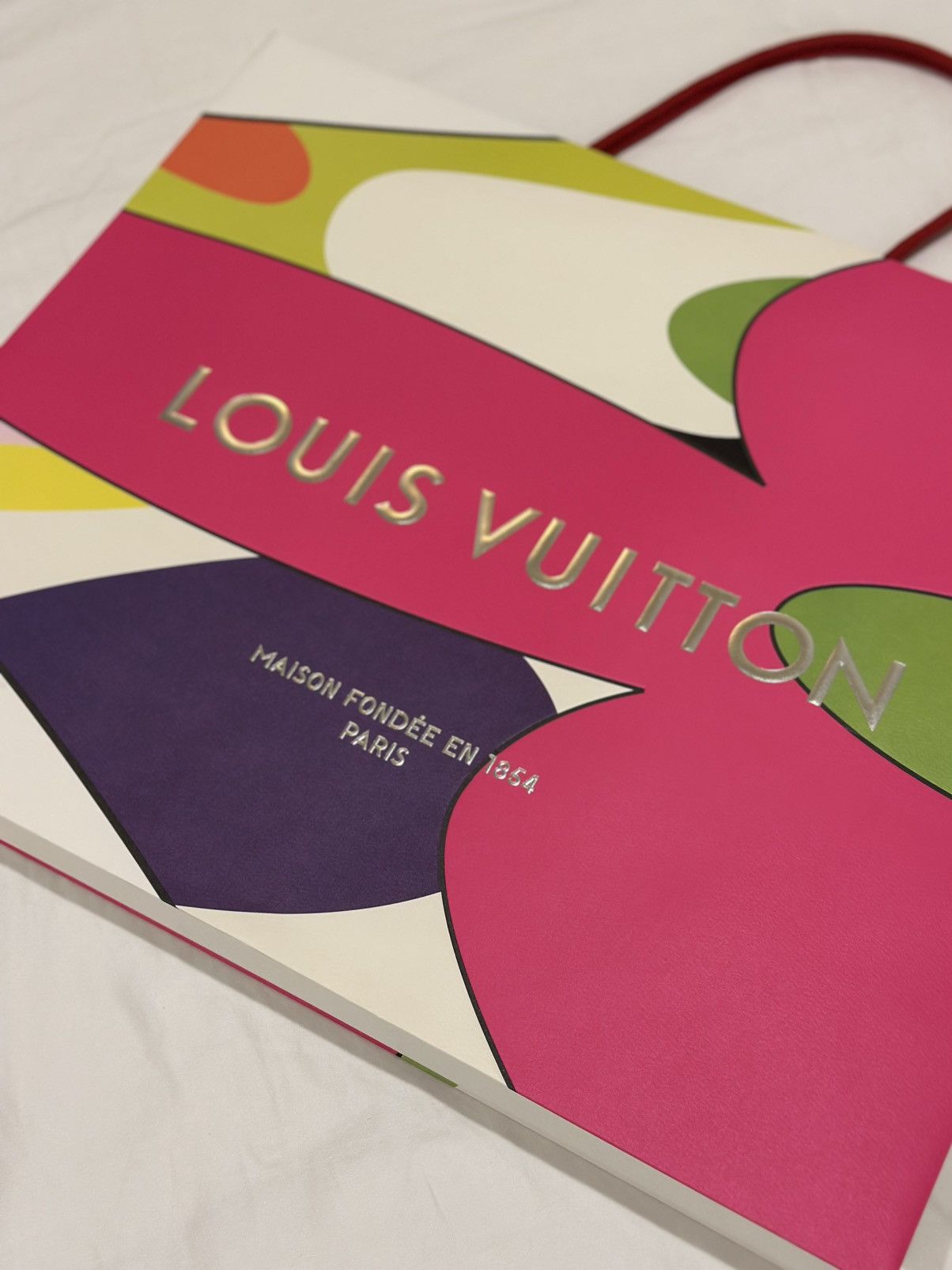 Louis Vuitton × Takashi Murakami Louis Vuitton X Takashi Murakami Paper Bag Size ONE SIZE - 4 Thumbnail
