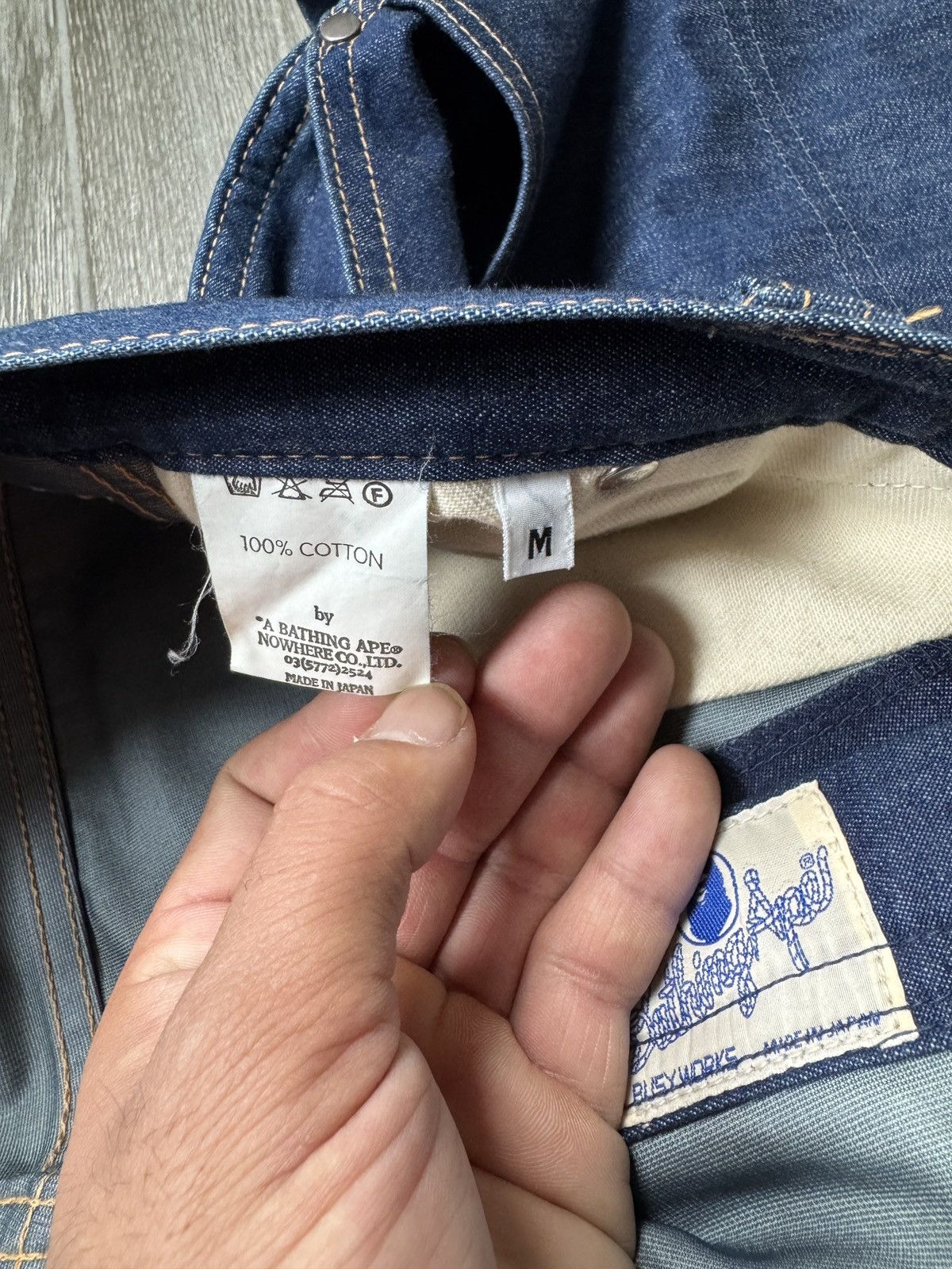 Bape Bape busy works carpenter pants Size US 30 / EU 46 - 11 Thumbnail
