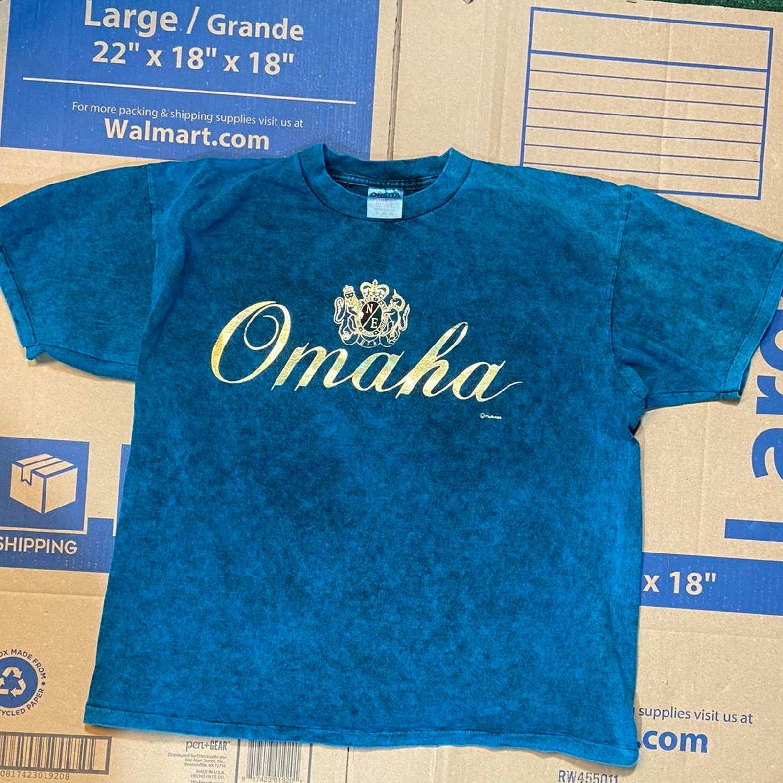 Harley Davidson 90s omaha nebraska tie dye Size US XL / EU 56 / 4 - 2 Thumbnail