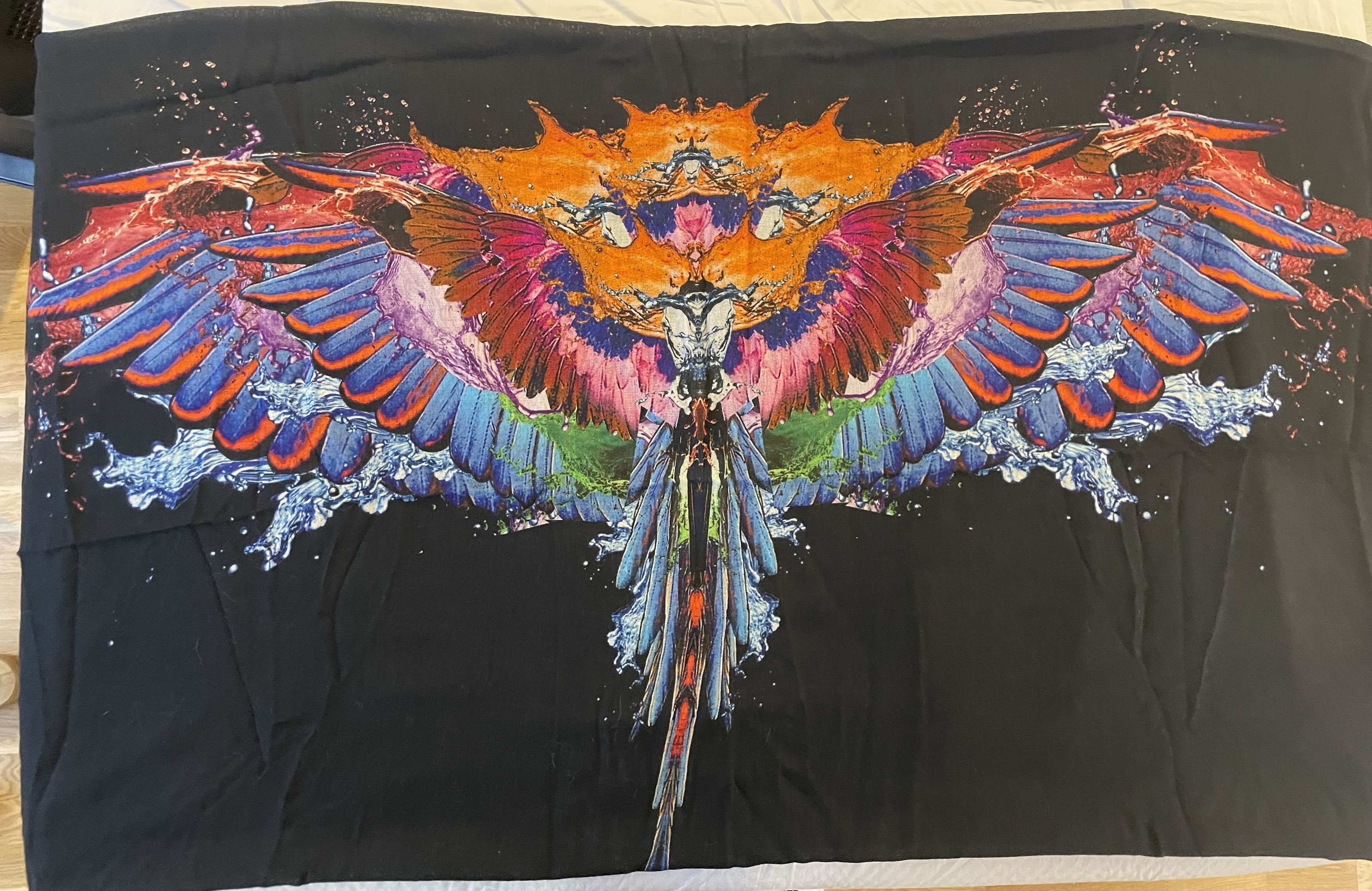 Marcelo Burlon MARCELO BURLON AOP GRAPHICS LOGO SCARF MULTICOLOR Size ONE SIZE - 1 Thumbnail