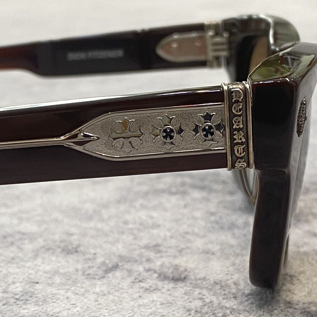 Chrome Hearts CHROME HEARTS DICK FITZENER CLASSIC BROWN Size ONE SIZE - 3 Thumbnail
