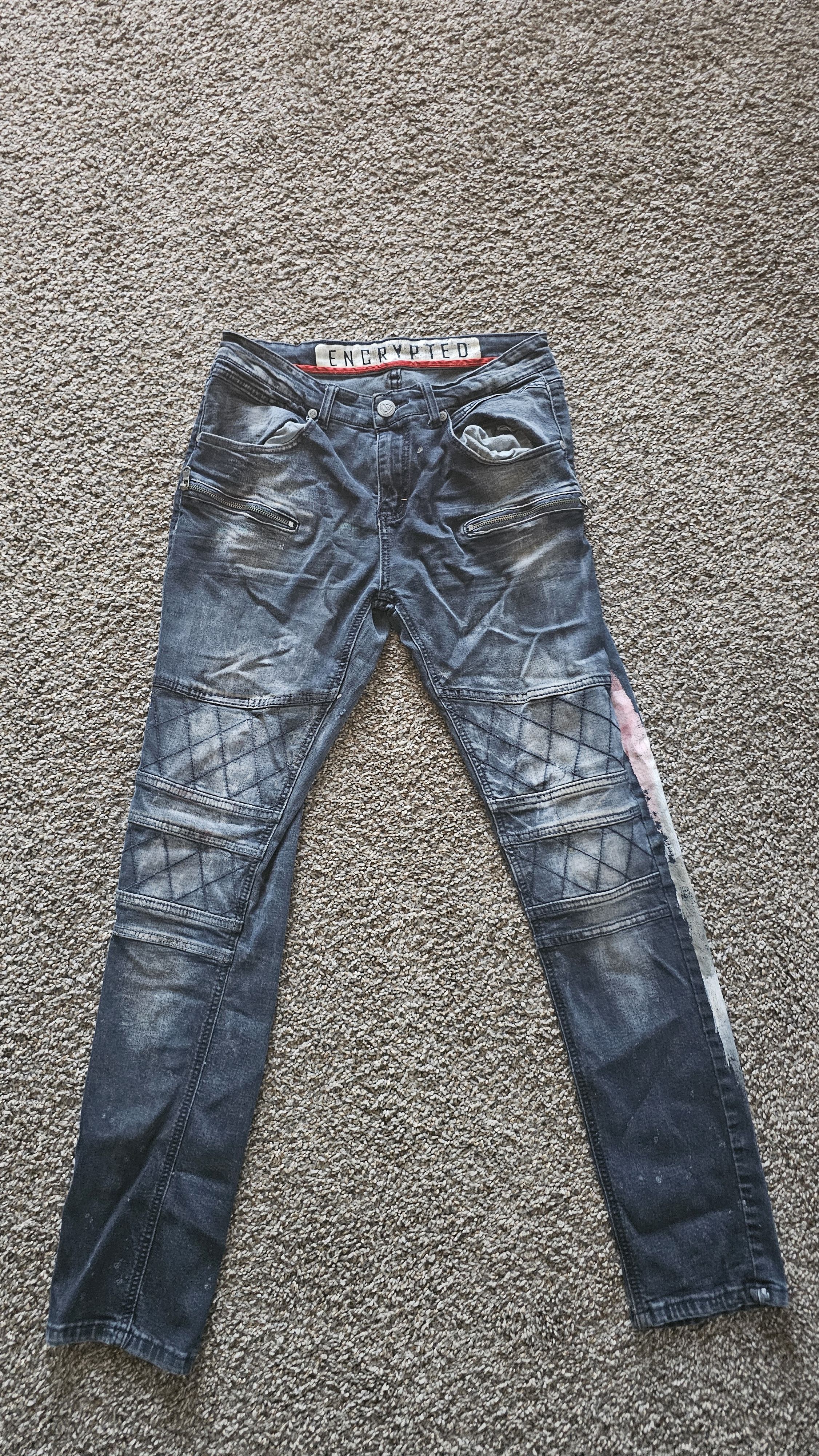Other Encrypted Anime Jeans Size US 30 / EU 46 - 2 Thumbnail