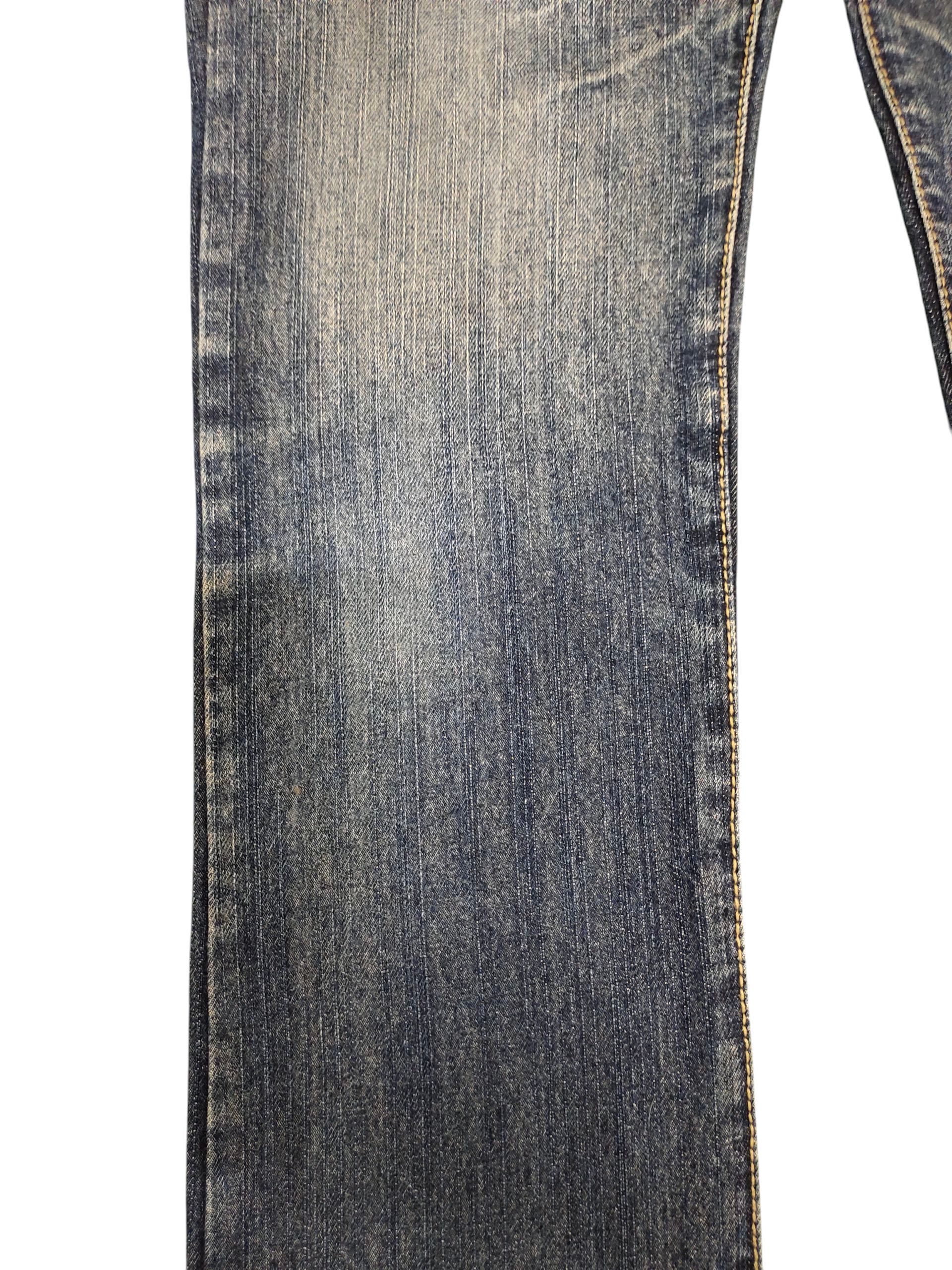 Comme des Garcons × Undercover Vintage Clef De Sol Japan Clawmark Distress Denim Jeans Size US 30 / EU 46 - 4 Thumbnail