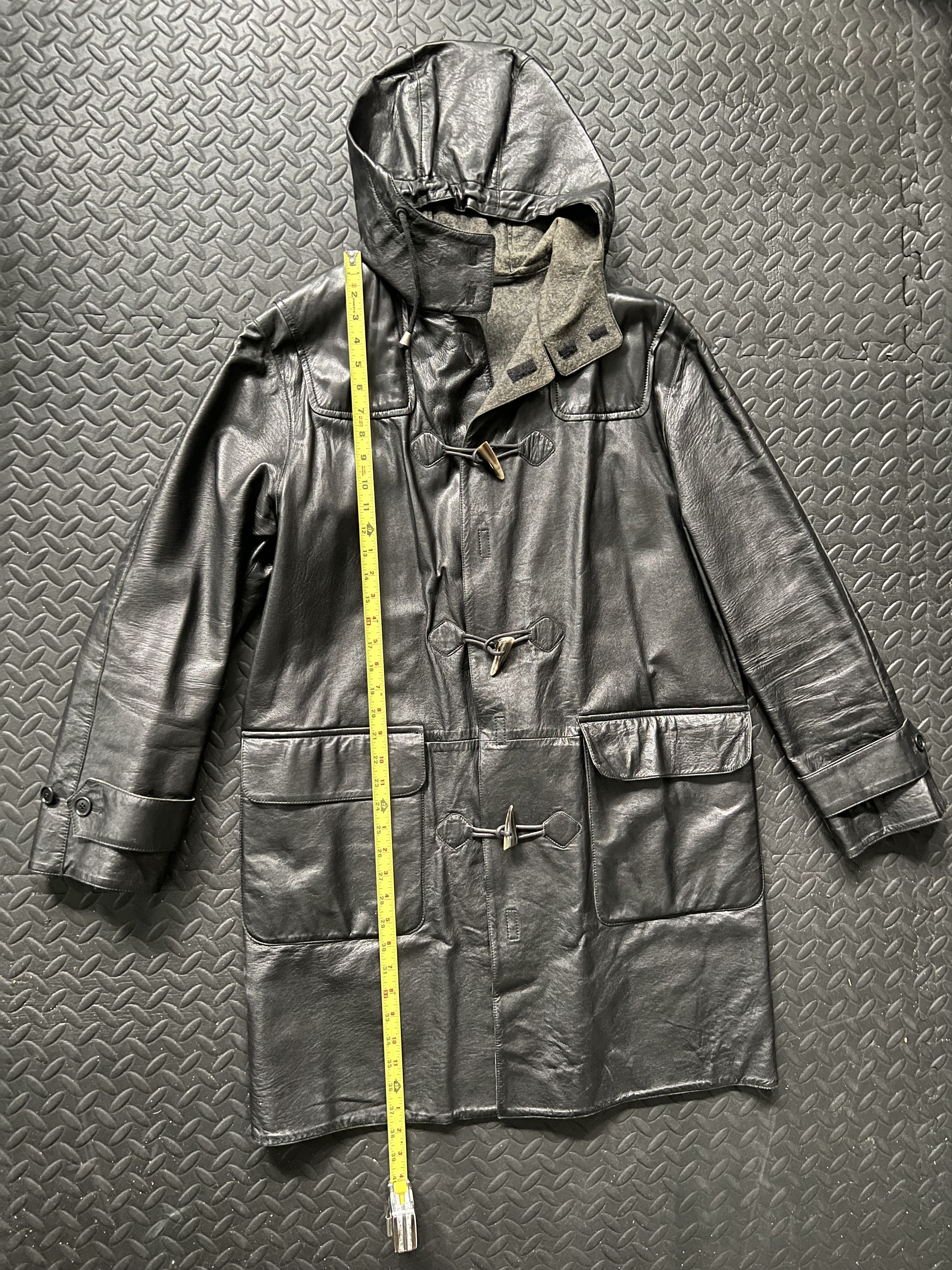 Burberry Burberry Leather Toggle Coat Size US S / EU 44-46 / 1 - 6 Thumbnail