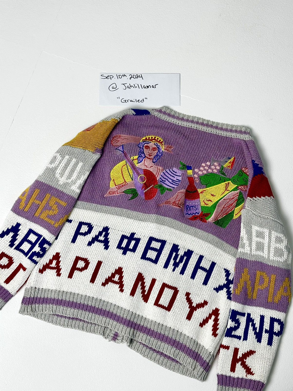 Japanese Brand Knitt Sweater Size US L / EU 52-54 / 3 - 1 Thumbnail
