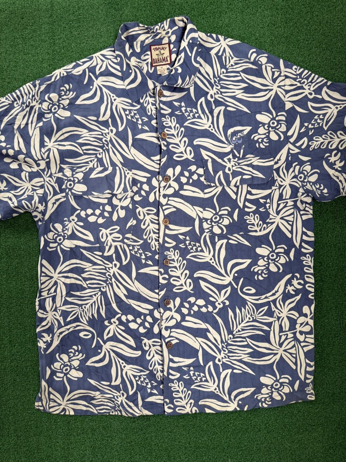 Tommy Bahama Waiʻalae Country Club Hawaii Flap Pocket Button Up Shirt Size US L / EU 52-54 / 3 - 3 Thumbnail