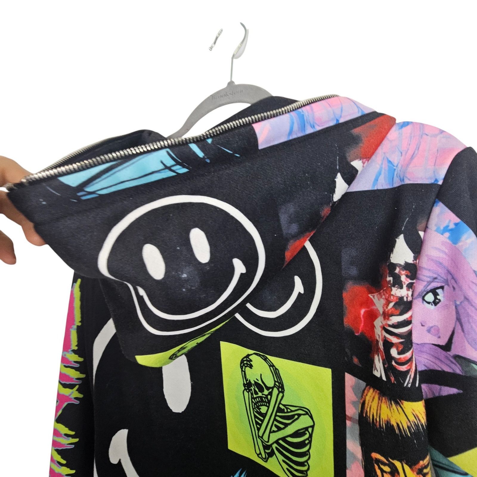 Sugar Sugarhill Mens Daydreams Hoodie Full Zip Size S Graphic Size US S / EU 44-46 / 1 - 11 Thumbnail