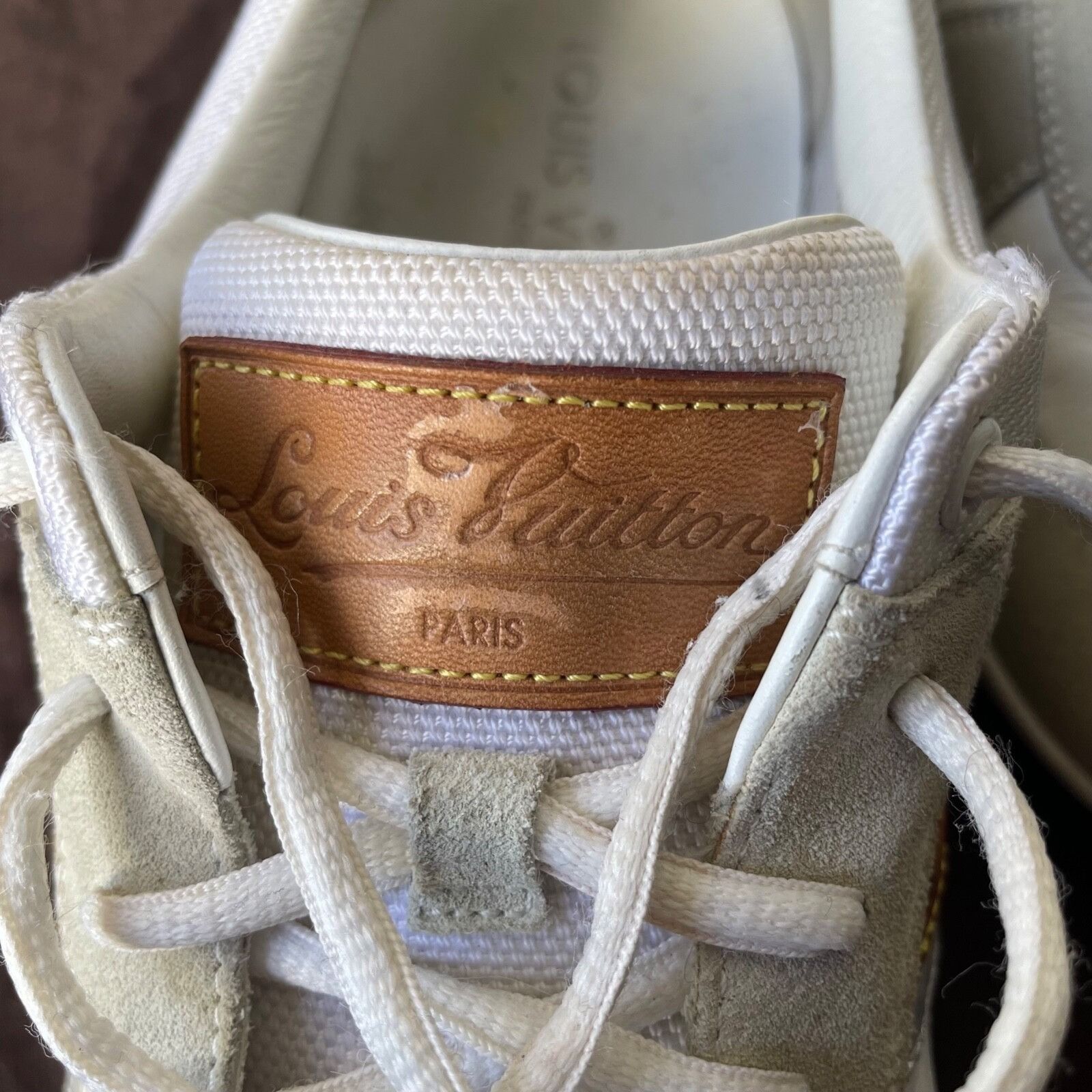 Louis Vuitton Louis Vuitton Leather Sneakers 8950AC Size US 9 / EU 42 - 8 Thumbnail