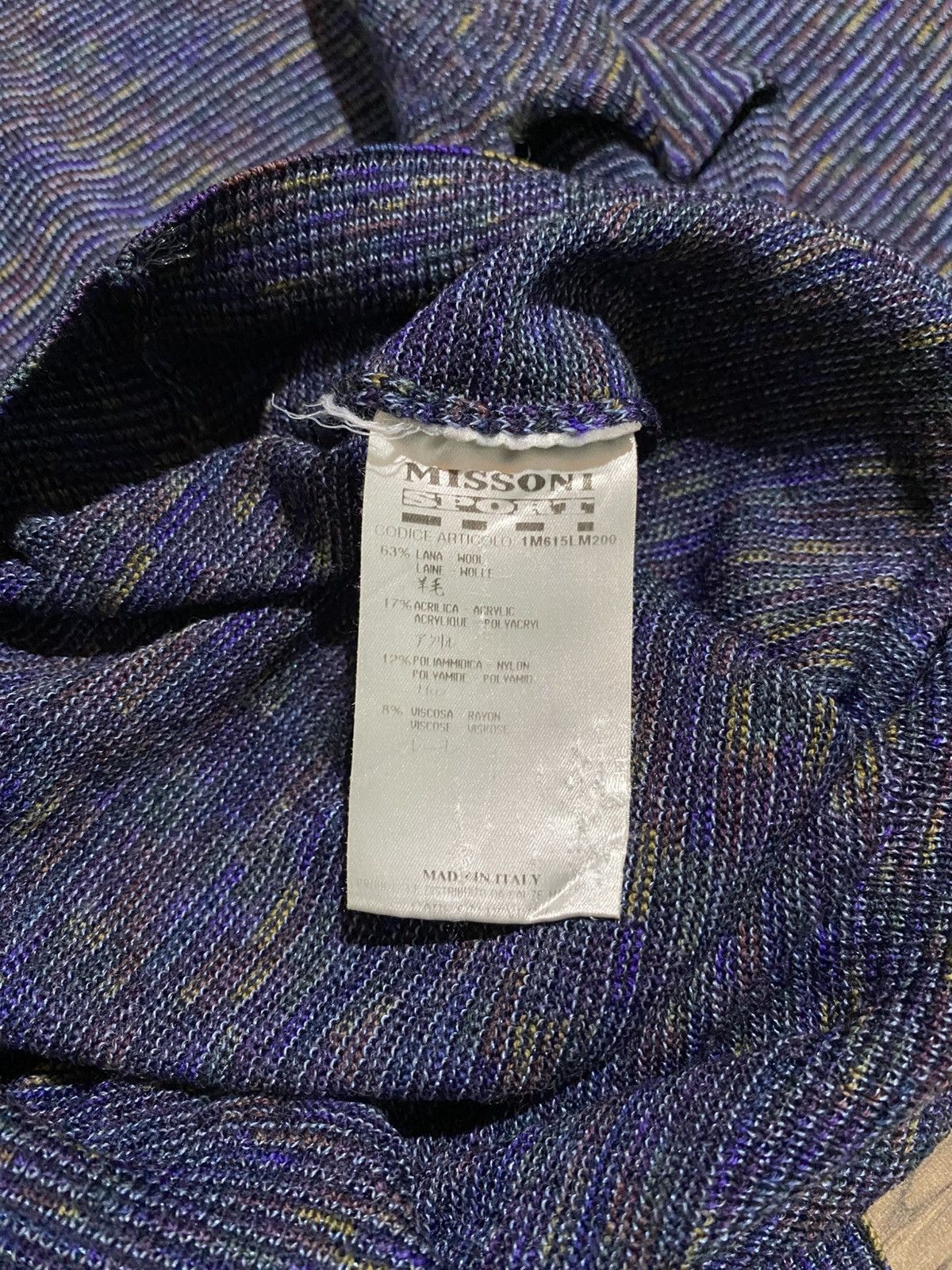 Designer × Missoni MISSONI SWEATERS KNIT Size US L / EU 52-54 / 3 - 6 Thumbnail