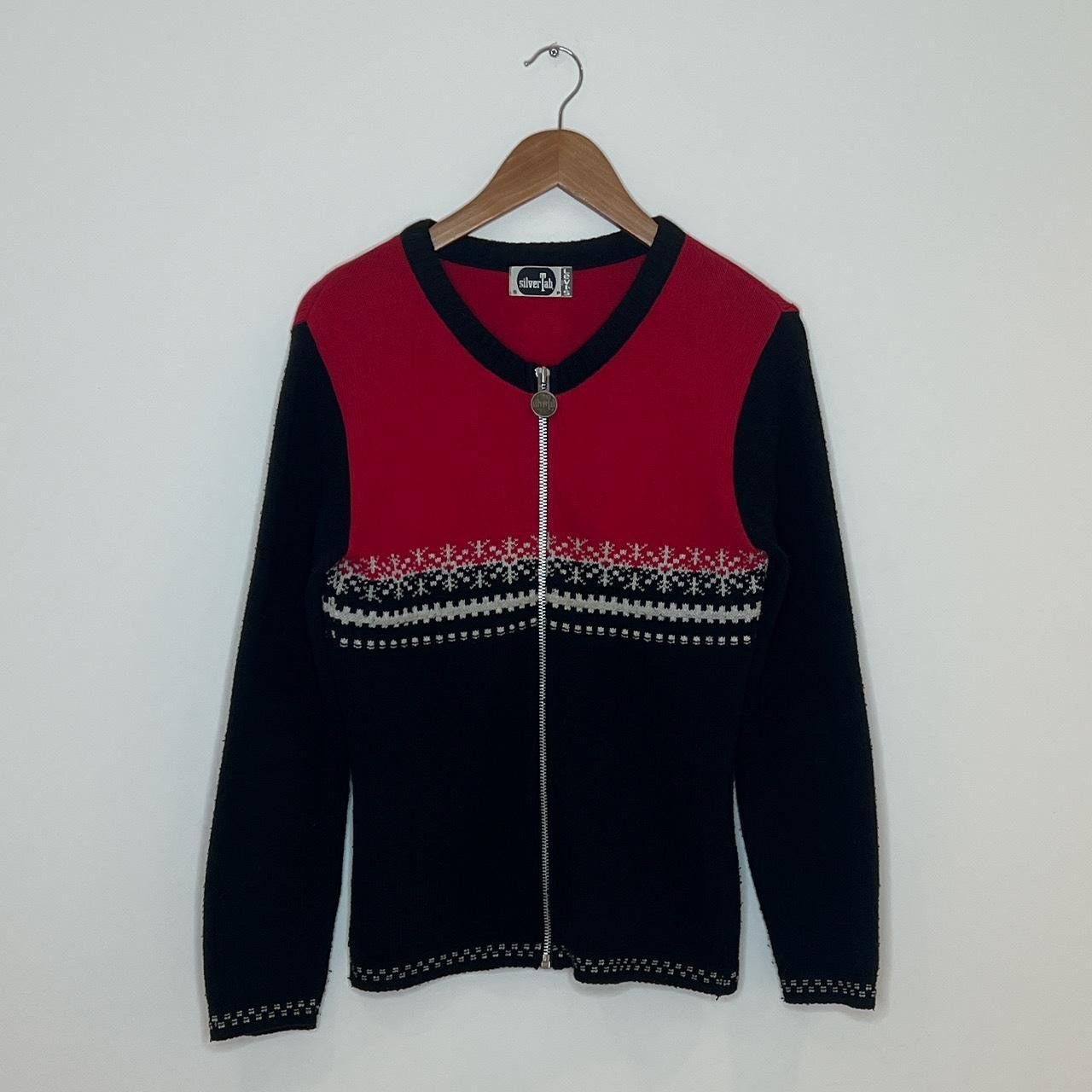 Levi's levi’s silver tab zip up cardigan Size S / US 4 / IT 40 - 1 Thumbnail
