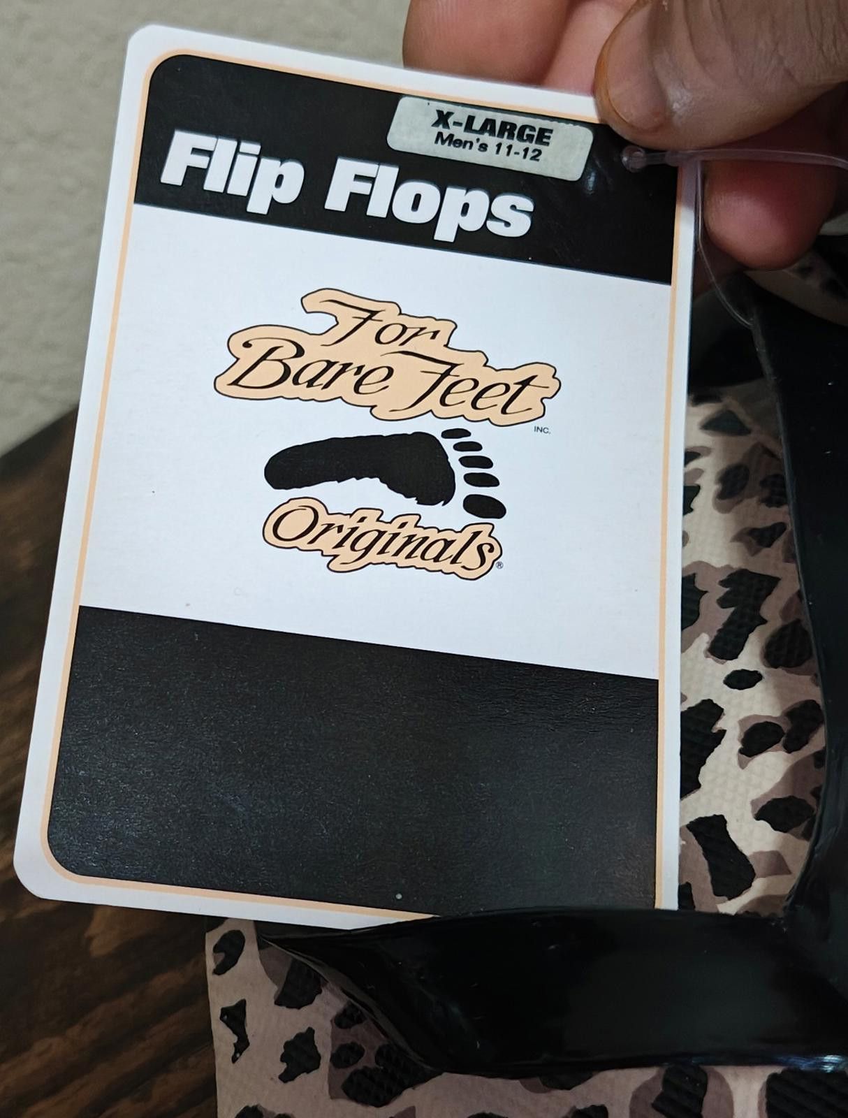 Other 90's Siegfried & Roy The Mirage Las Vegas Leopard Flip Flops Size US 12 / EU 45 - 9 Thumbnail