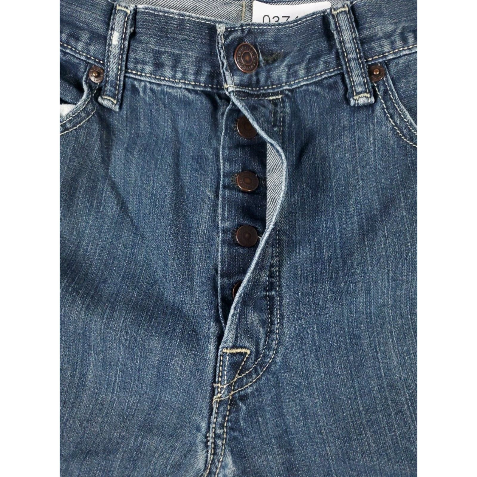 Levi's Levis 501 Jeans Mens Straight Leg Blue Size 34x34 Cotton Denim Pants Size US 34 / EU 50 - 6 Thumbnail
