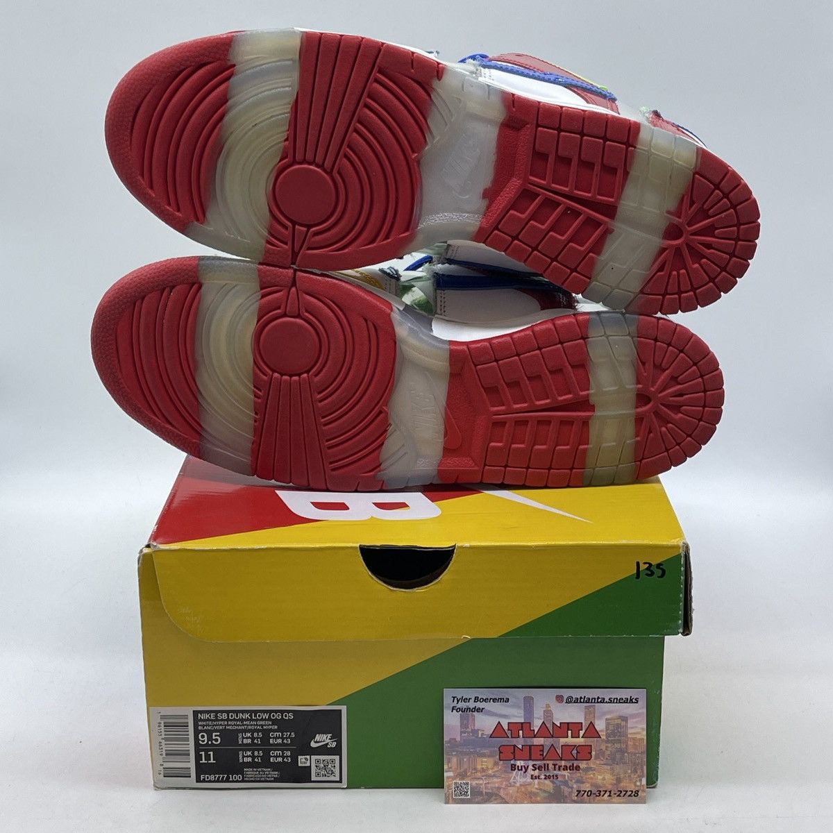 Nike Dunk low SB sandy bodeker Size US 9.5 / EU 42-43 - 7 Thumbnail