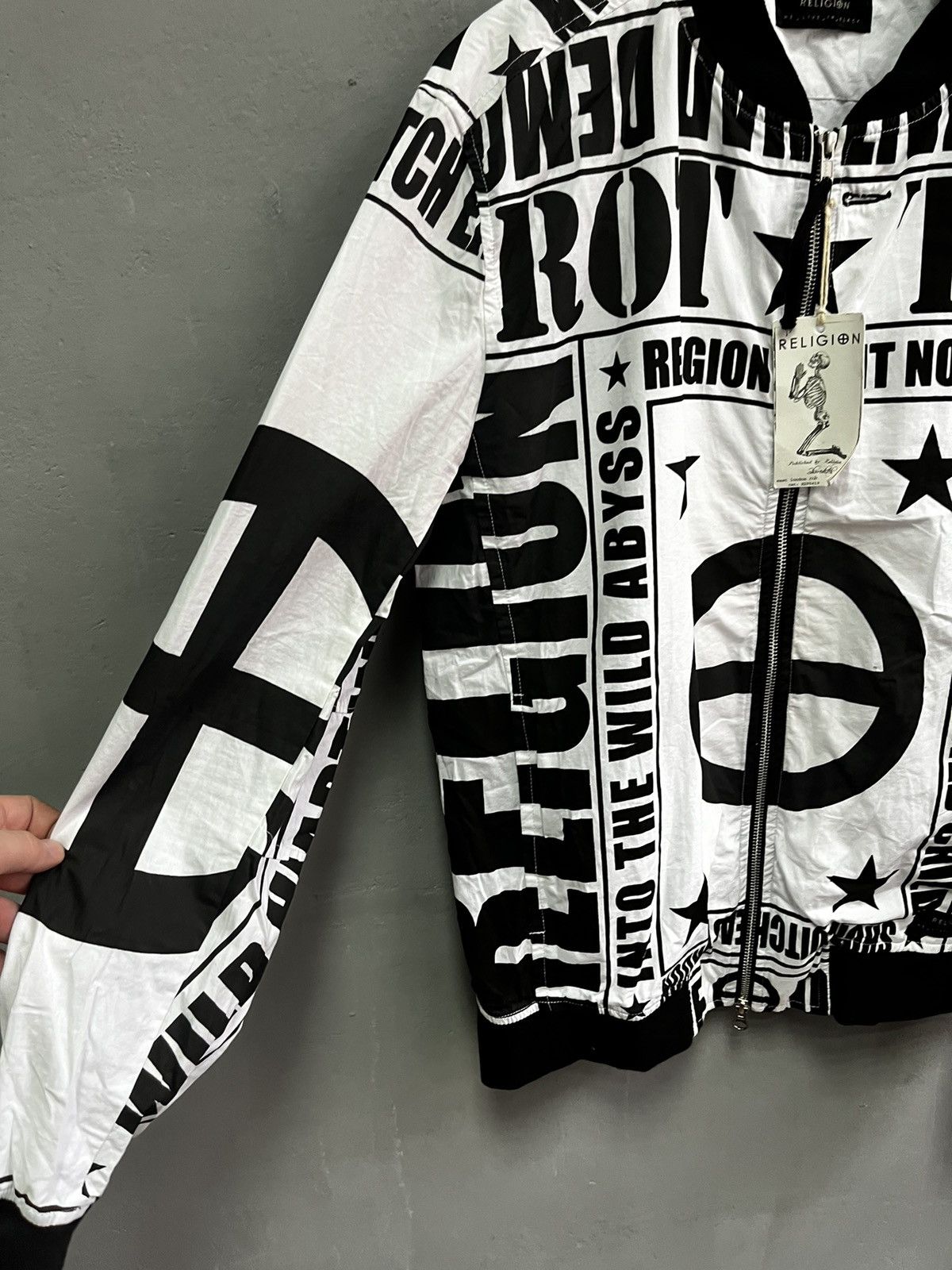 Designer Religion bomber Size US XL / EU 56 / 4 - 6 Thumbnail
