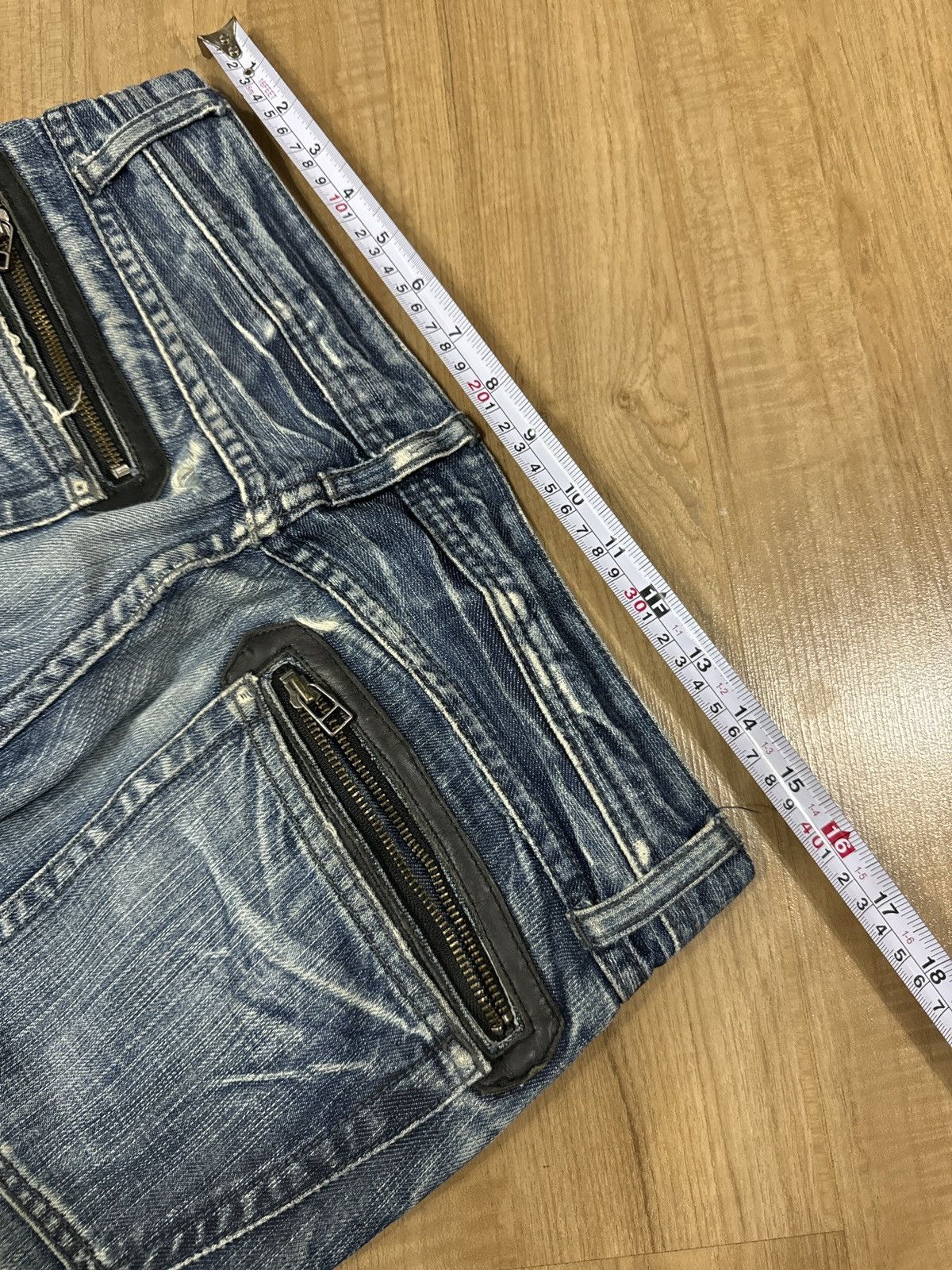 If Six Was Nine RUPERT DISTRESSED PUNK STYLE JEANS Size US 32 / EU 48 - 9 Thumbnail
