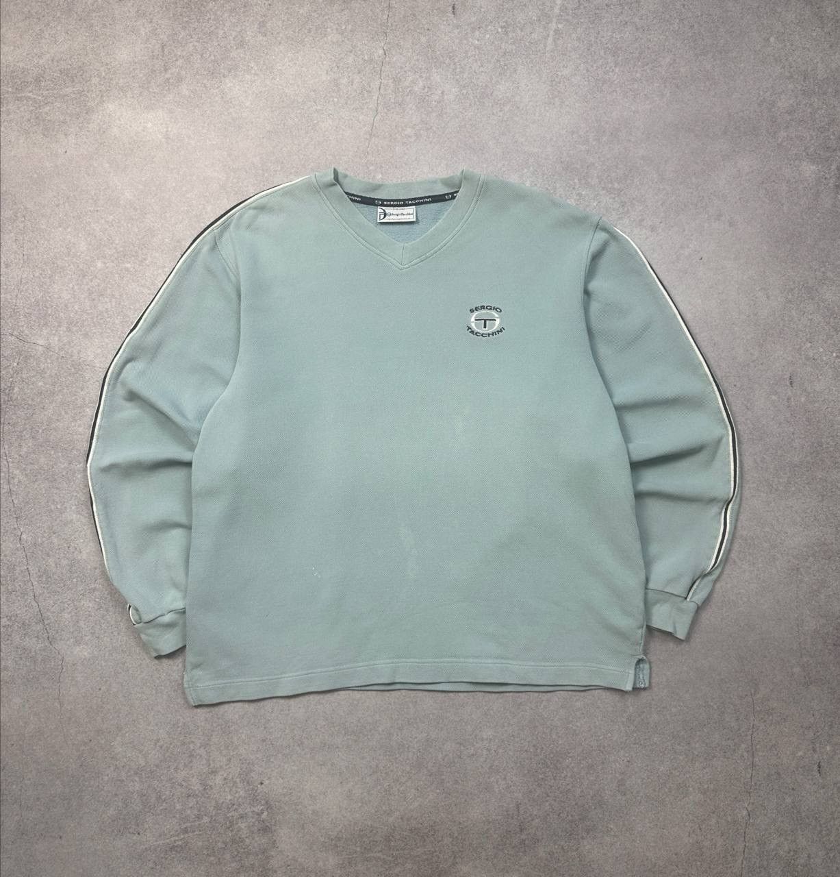 Sergio Tacchini Vintage Sergio Tacchini Sweatshirt, Size L – Classic Retro Size US L / EU 52-54 / 3 - 1 Thumbnail