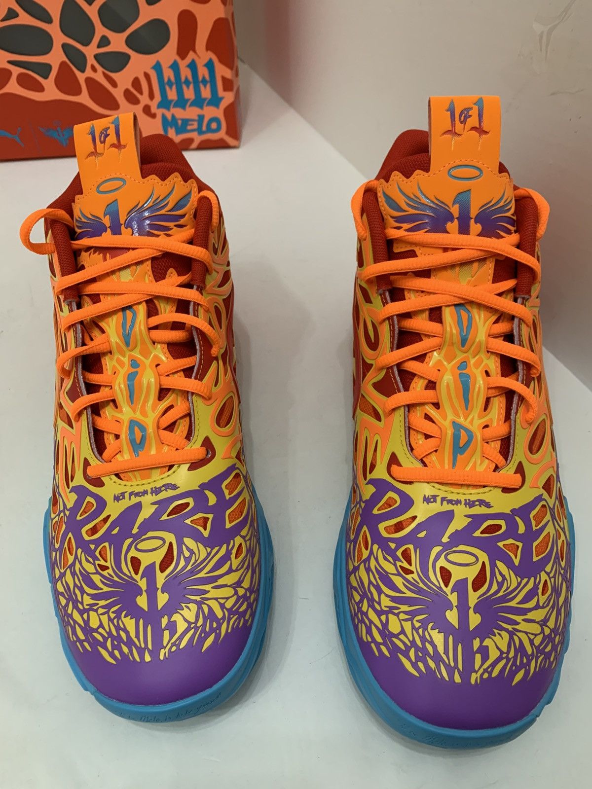 PUMA X LAMELO BALL MB.04 PHOENIX SNEAKERS
