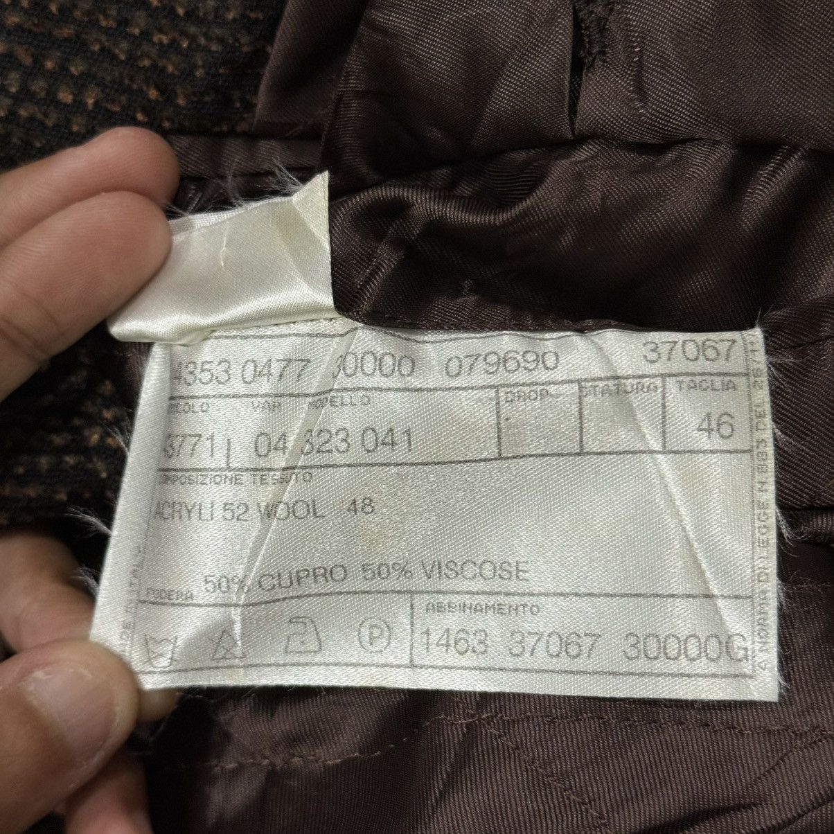 Pal Zileri Pull Palzileri Wool Buttons Made In Italy Coat Jacket Size US M / EU 48-50 / 2 - 22 Thumbnail