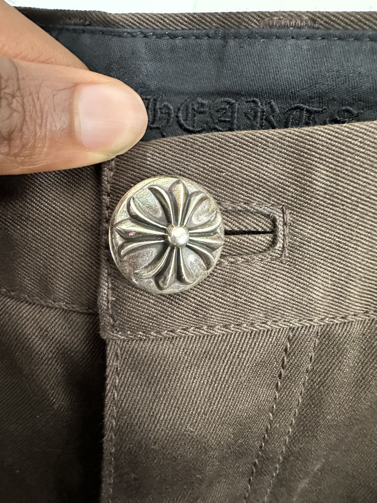 Chrome Hearts Brand New Chrome Hearts Chinos Size US 34 / EU 50 - 4 Thumbnail