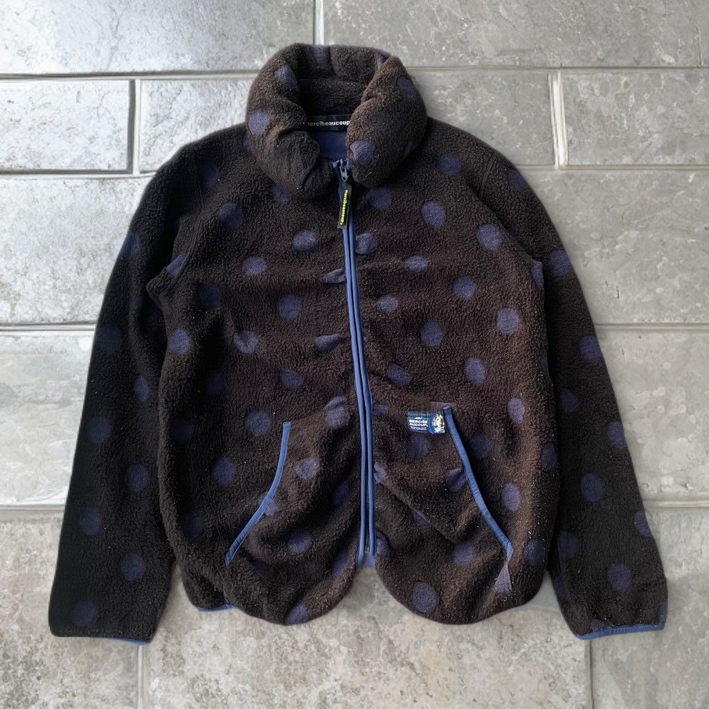 Issey Miyake MERCIBEAUCOUP x ISSEY MIYAKE POLKADOT FLEECE JACKET Size US S / EU 44-46 / 1 - 1 Thumbnail