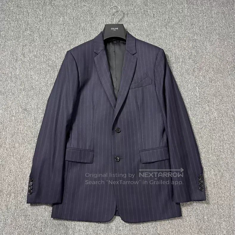 Dior Dior Navy Striped Three-piece Suit Size US S / EU 44-46 / 1 - 1 Thumbnail
