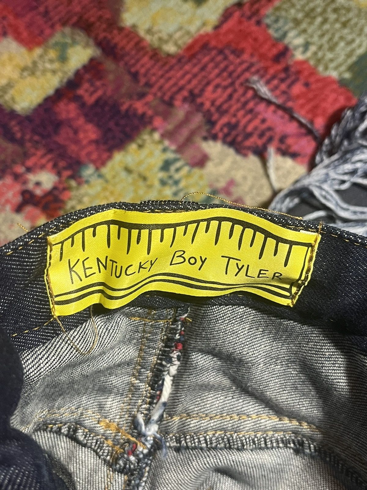 Kentucky Boy Tyler Kentucky Boy Tyler Yarn Sample Jeans 30 Size US 30 / EU 46 - 4 Thumbnail