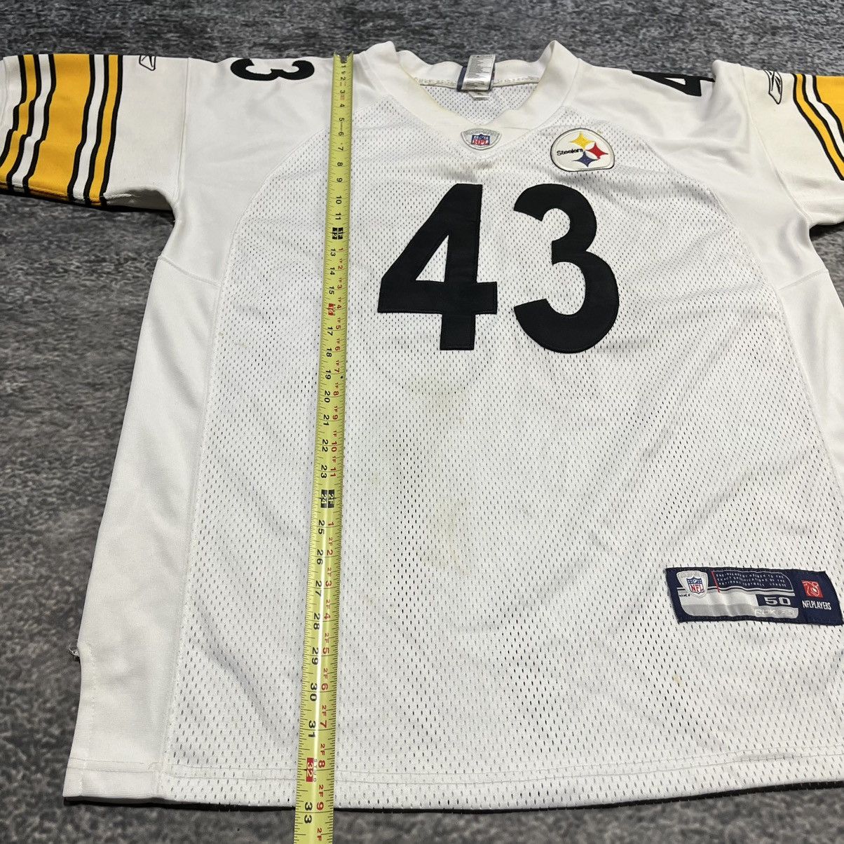 NFL Vintage Pittsburgh Steelers Troy Polamalu Jersey #43 Reebok Size US L / EU 52-54 / 3 - 13 Thumbnail