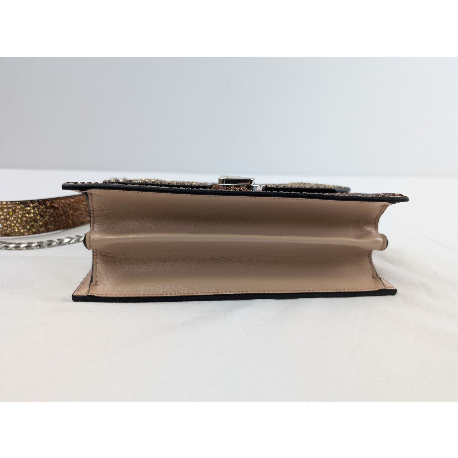 Christian Louboutin o1rshd1 Size: OS / Elisa Small VV/Strass Degrade Bag in Nude Size ONE SIZE - 18 Thumbnail