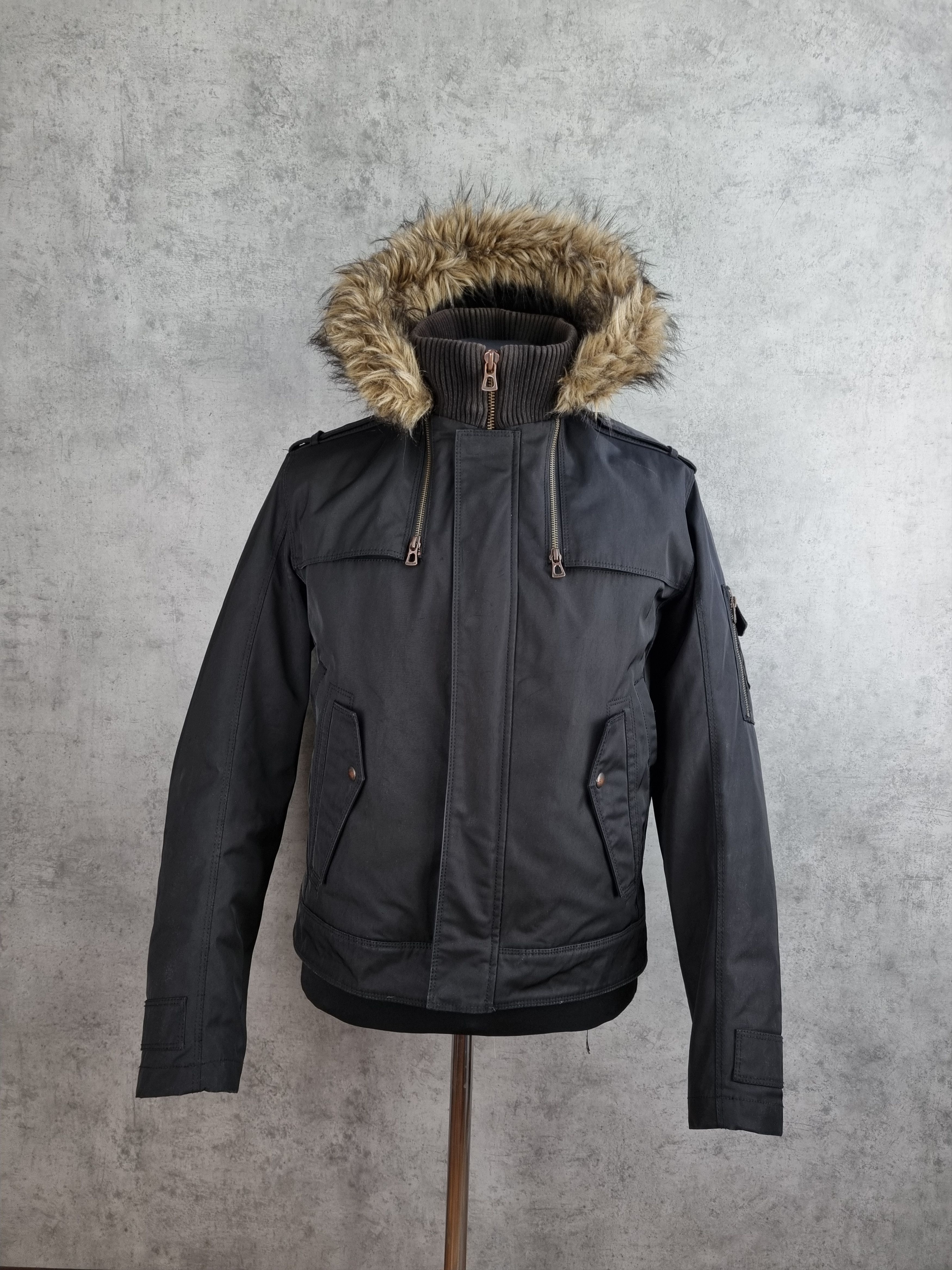 Hugo Boss × Vintage Hugo Boss Water Repellent Biker Jacket Size US M / EU 48-50 / 2 - 4 Thumbnail