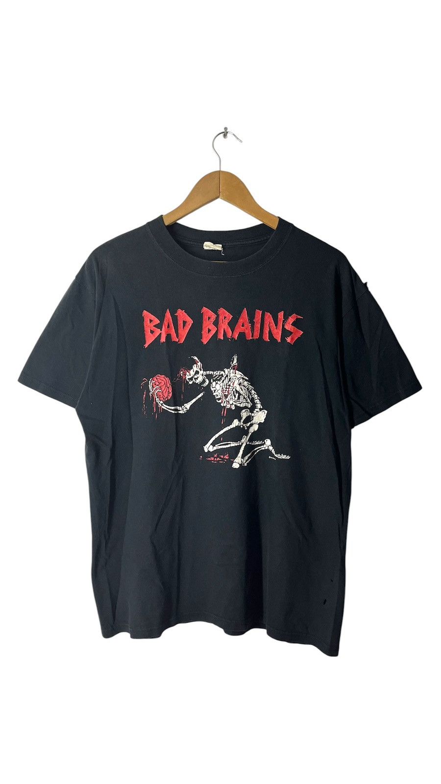 Band Tees VINTAGE BAD BRAINS SKELETON PUNK TEE Size US L / EU 52-54 / 3 - 1 Thumbnail