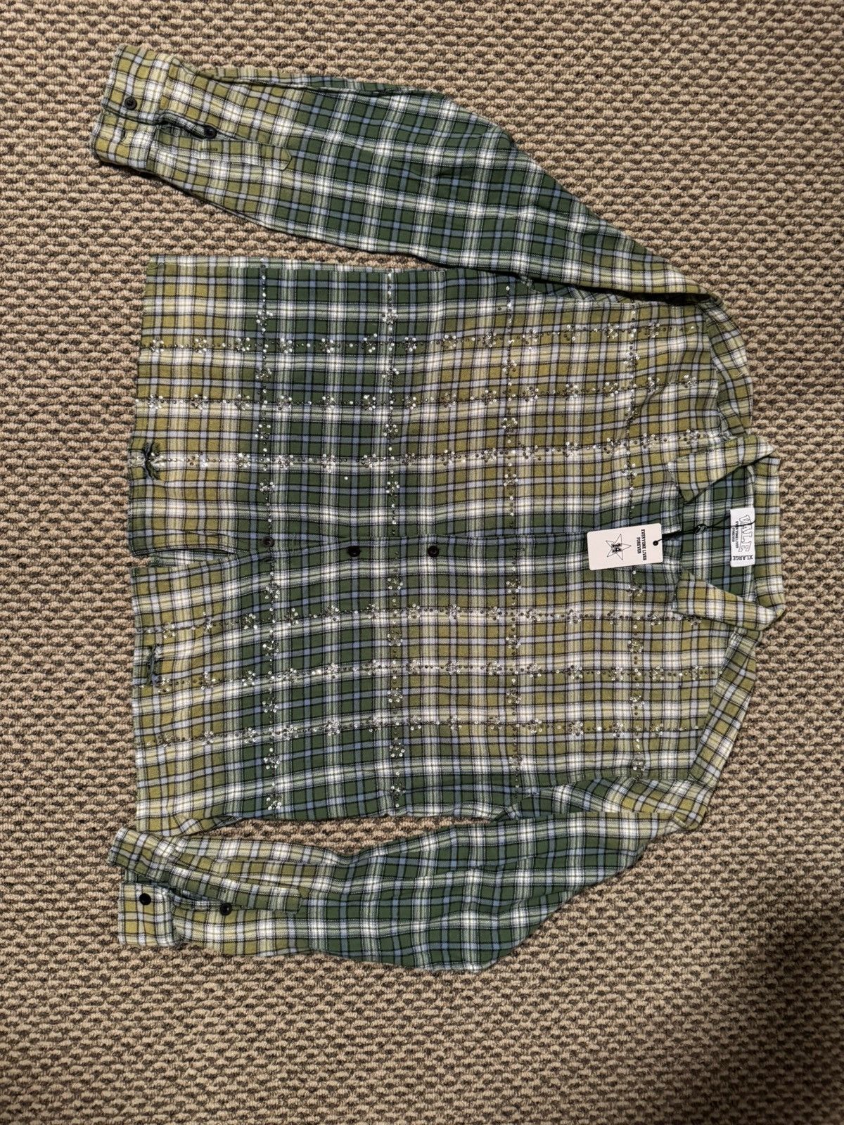 トップス Vale Forever Green Day Flannel S GREEN DAY FLANNEL – Vale Houston Flagship