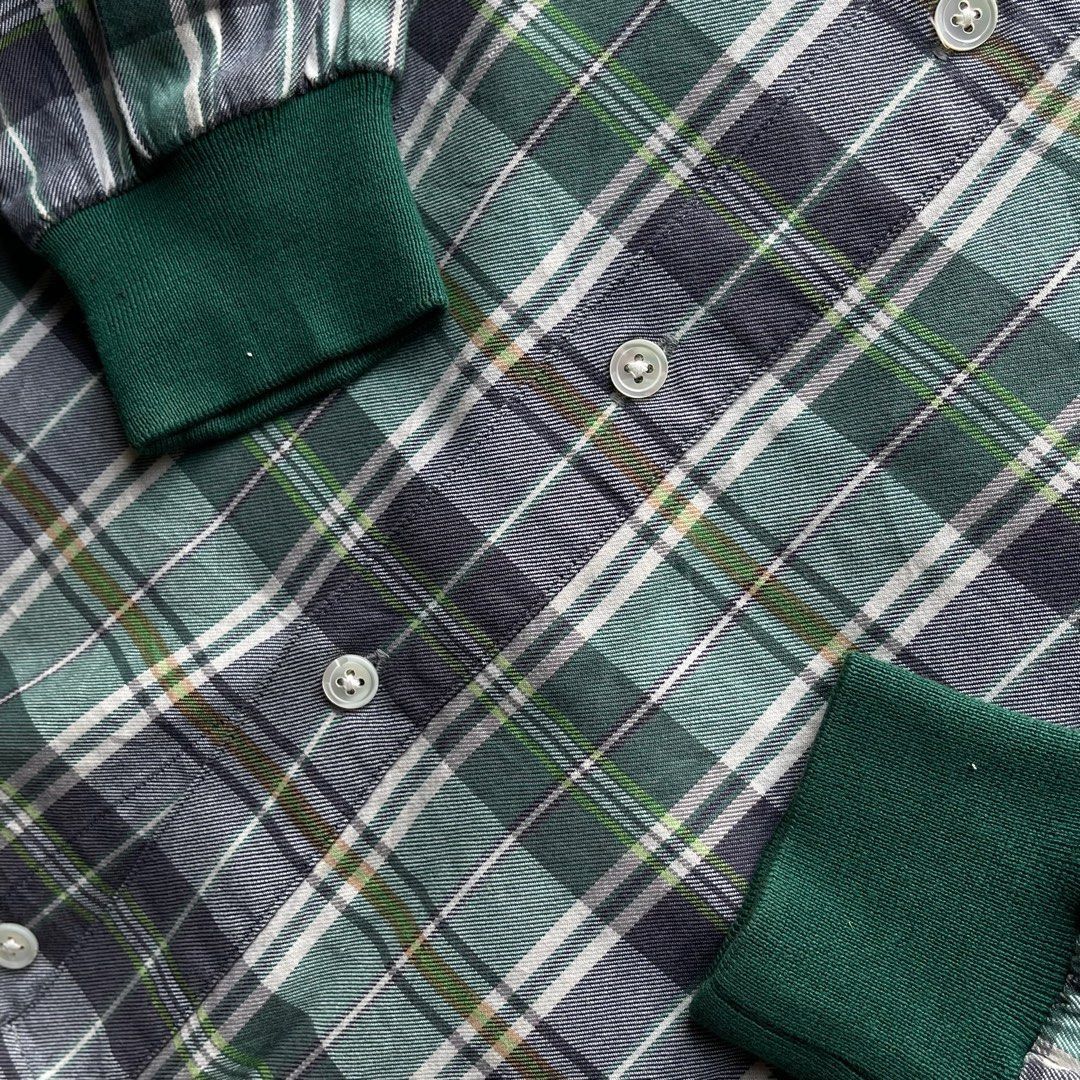 Burberry Vintage Burberry Plaid Polo Shirt Size US M / EU 48-50 / 2 - 5 Thumbnail