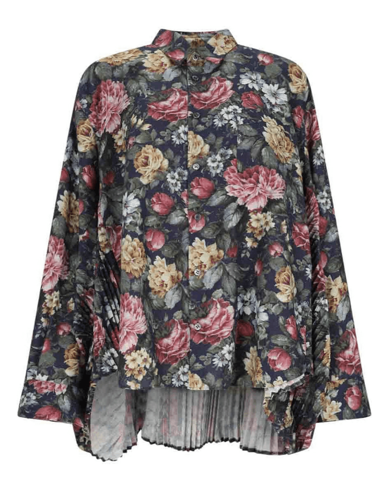 Junya Watanabe JUNYA WATANABE COMME des GARCONS Floral Print Button Blouse Size S / US 4 / IT 40 - 9 Thumbnail