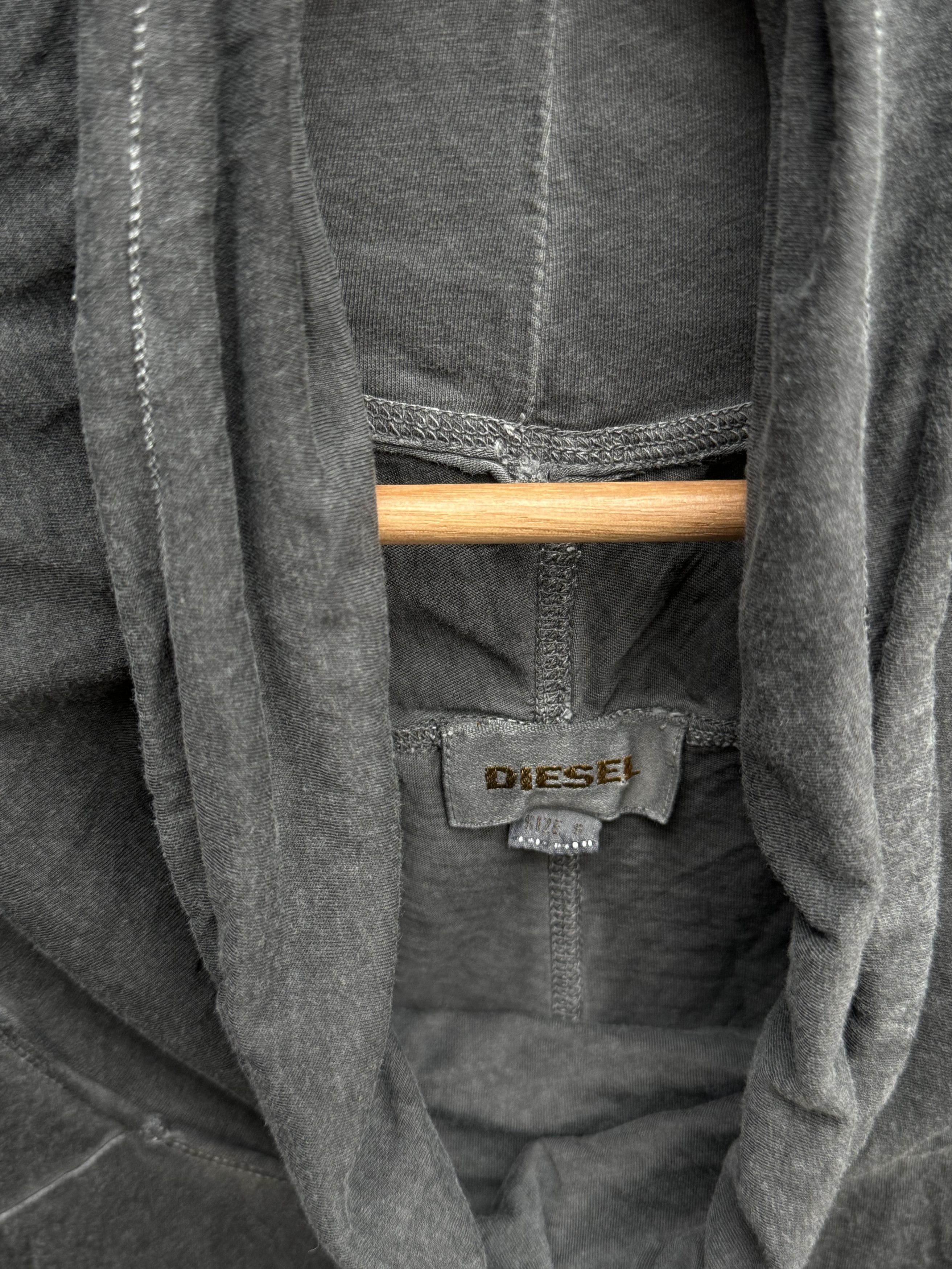 Diesel Diesel Vintage Faded Grey Blouse Size S / US 4 / IT 40 - 4 Thumbnail