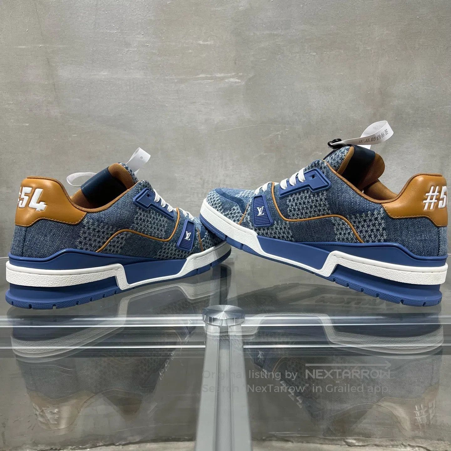 Louis Vuitton Louis Vuitton Trainer Cowboy Checkered Board shoes Size US 8.5 / EU 41-42 - 5 Thumbnail