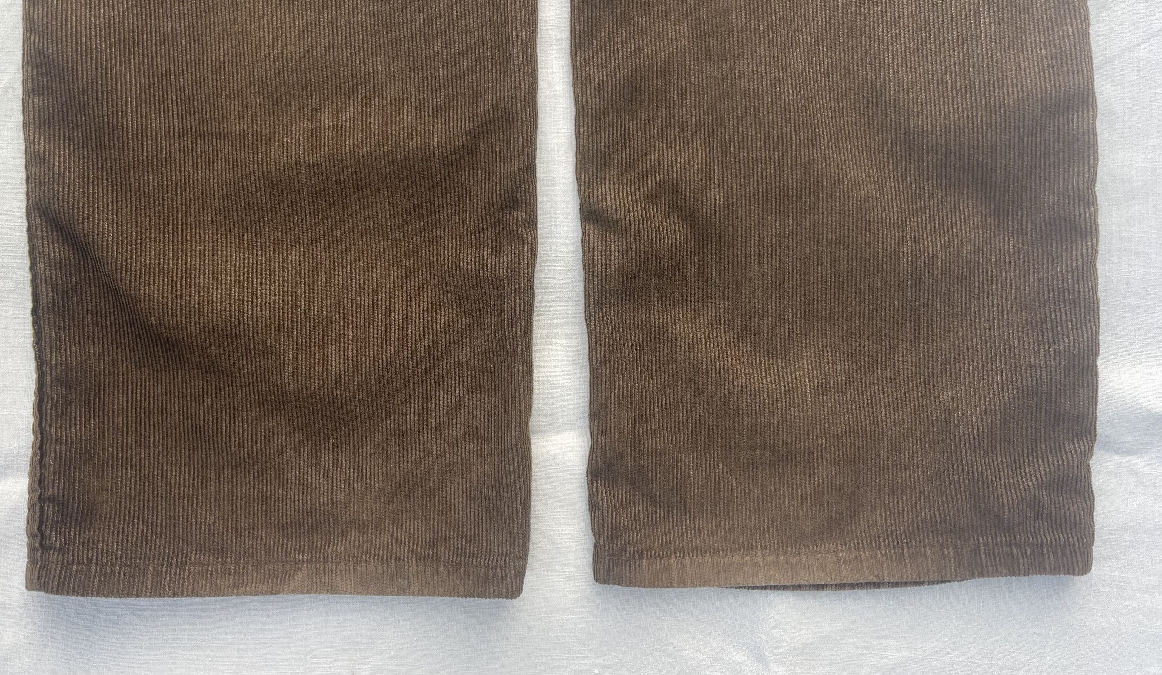 Visvim Visvim FW15 Carpenter Pant Prime Slub (Cords) - Brown Size US 31 - 16 Thumbnail