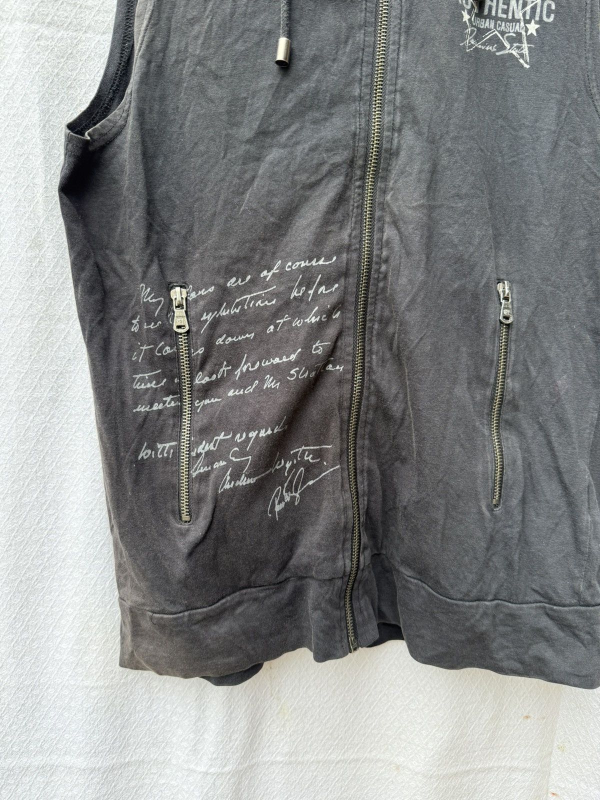 Hysteric Glamour Ugiz poem graphic zip hoodie ifsix lgb style Size US M / EU 48-50 / 2 - 4 Thumbnail