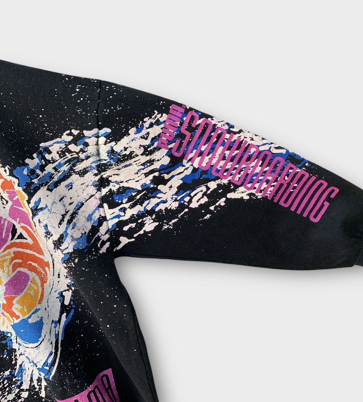 Puma VINTAGE 90s PUMA SNOWBOARDING CREWNECK BIG GRAPHICS NEON Size US L / EU 52-54 / 3 - 6 Thumbnail