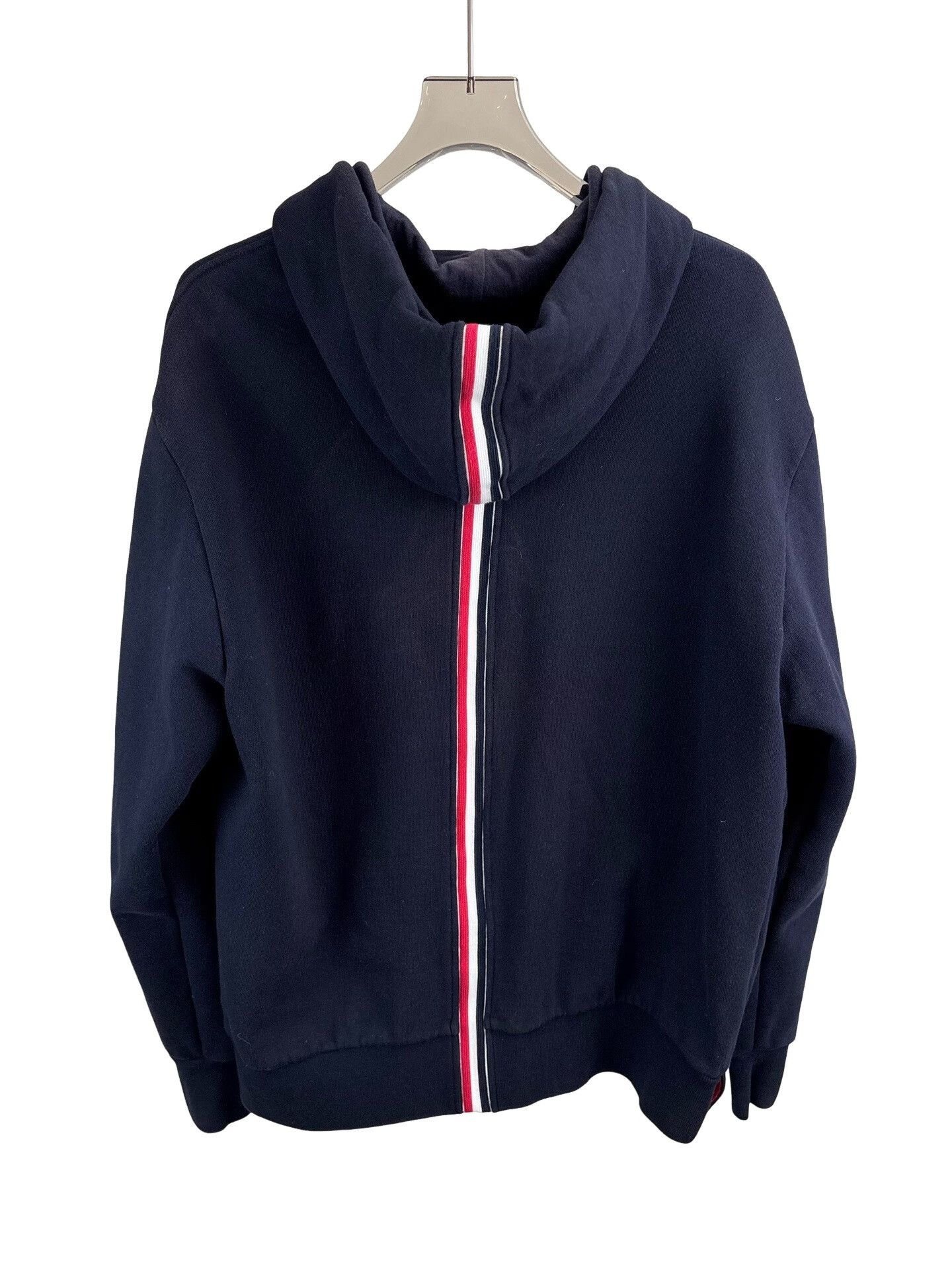 Thom Browne Thom Browne Back Stripe Zip Hoodie Size 5 Size US XXL / EU 58 / 5 - 1 Thumbnail