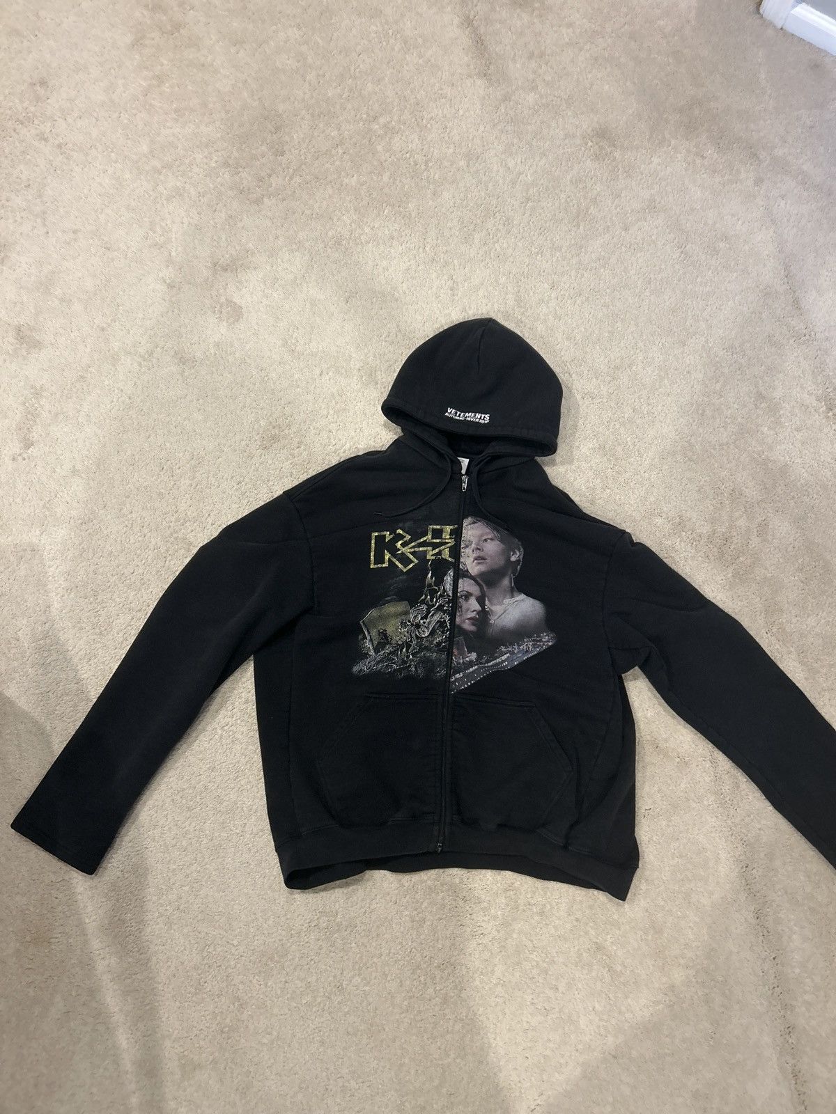 Vetements Titanic/K-Hole Split Zip Up | Grailed