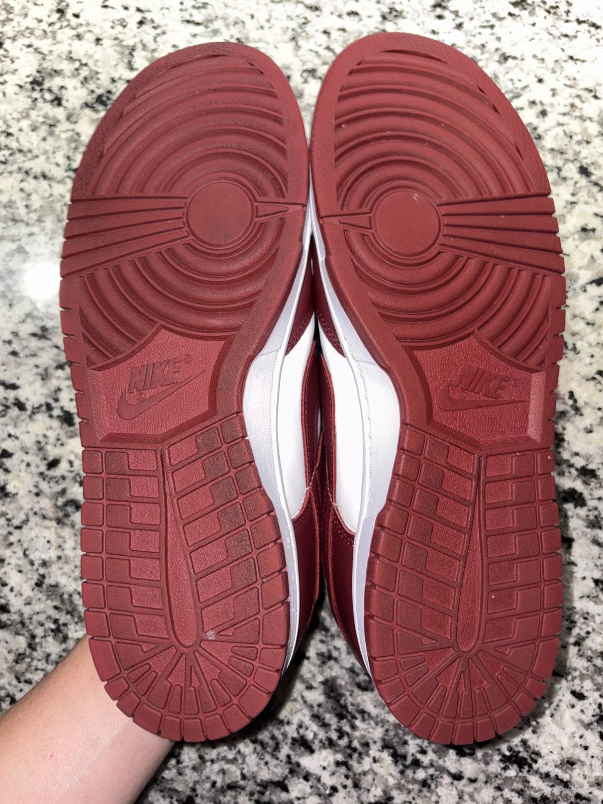 Nike Nike Dunk Low Team Red Size US 11.5 / EU 44-45 - 3 Thumbnail