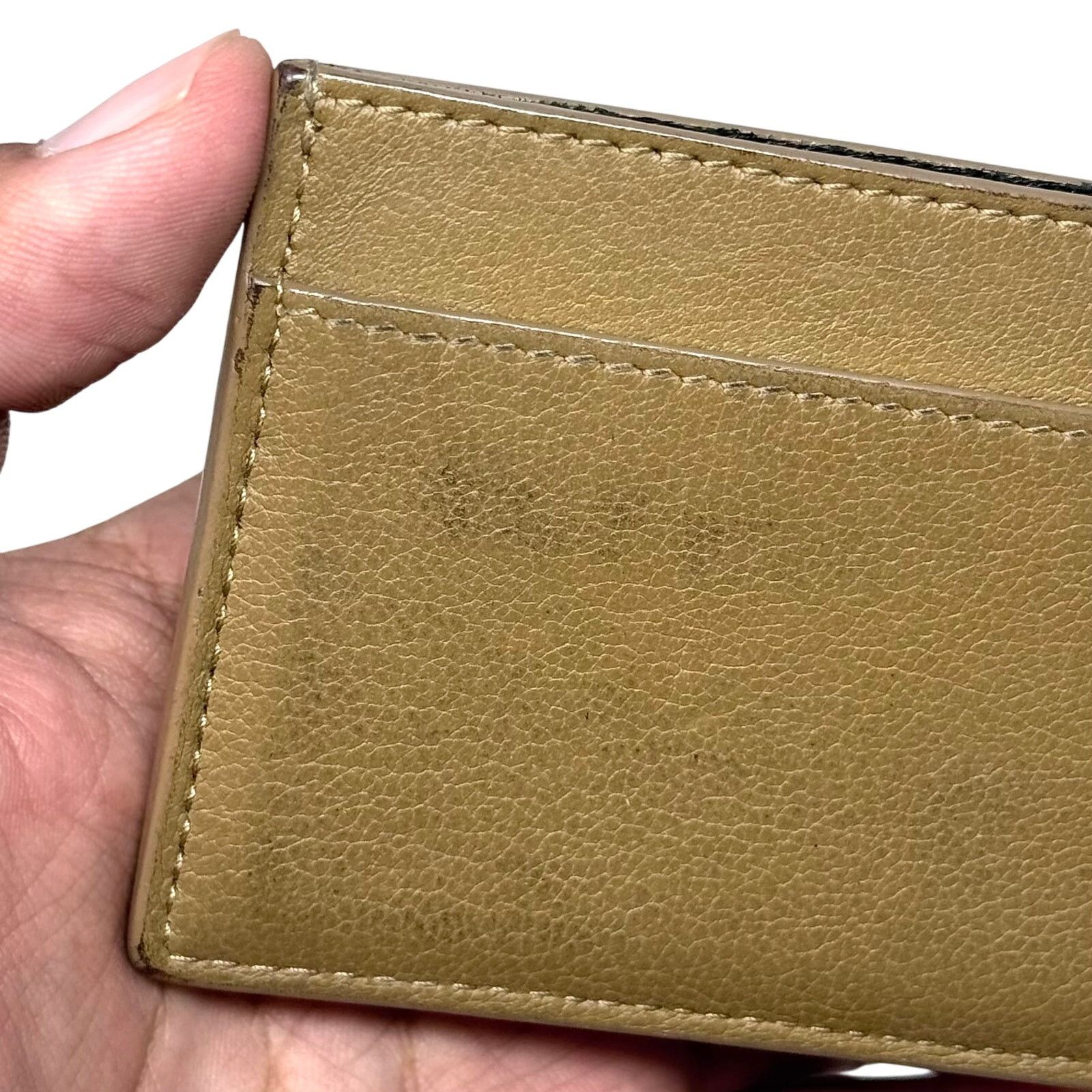 Saint Laurent Paris YSL Logo Cardholder Wallet Size ONE SIZE - 14 Thumbnail
