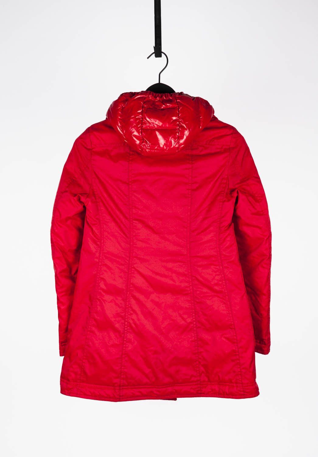 Moncler Moncler Cinema Red Parka Hooded Jacket Size 1 / S H4987 Size S / US 4 / IT 40 - 7 Thumbnail