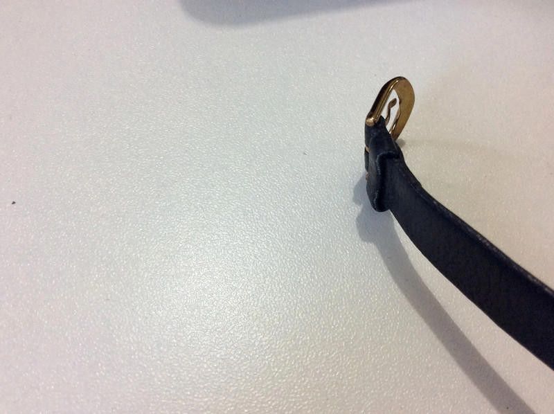 Designer olivia gold dial black leather strap Size ONE SIZE - 6 Thumbnail