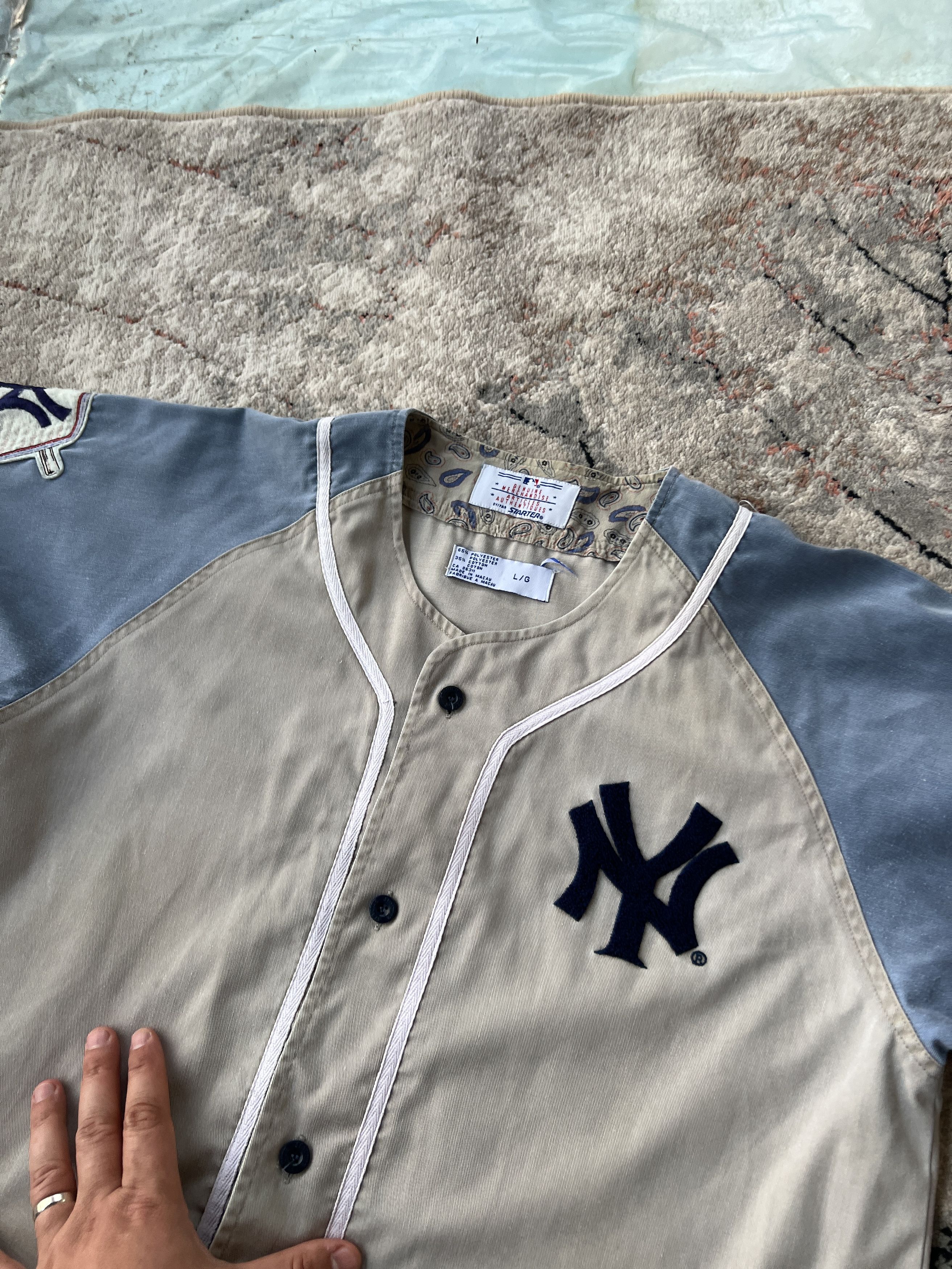 MLB Starter New York Yankees Vintage MLB Shirt Size US L / EU 52-54 / 3 - 2 Thumbnail
