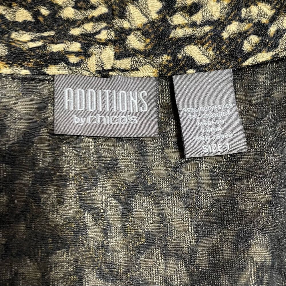 Chicos Additions By Chico's Open Front Jacket Size 1 US M Size M / US 6-8 / IT 42-44 - 7 Thumbnail