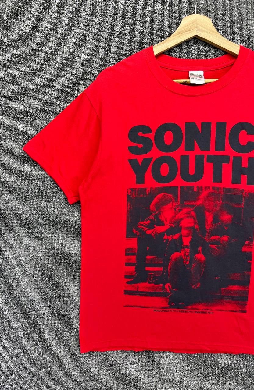 Band Tees Vintage Y2K Sonic Youth Punk Rock Band Tees T Shirts Size US L / EU 52-54 / 3 - 3 Thumbnail