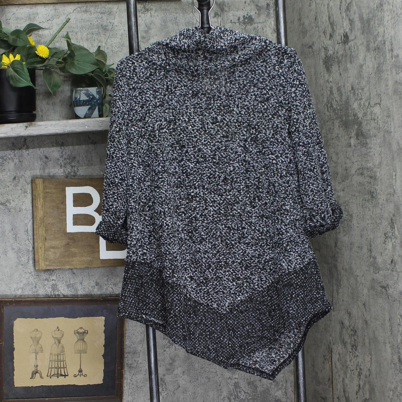 Other Nwt Ny Collection Cowl Neck Pullover Sweater Black Multi 1x Size XL / US 12-14 / IT 48-50 - 2 Thumbnail