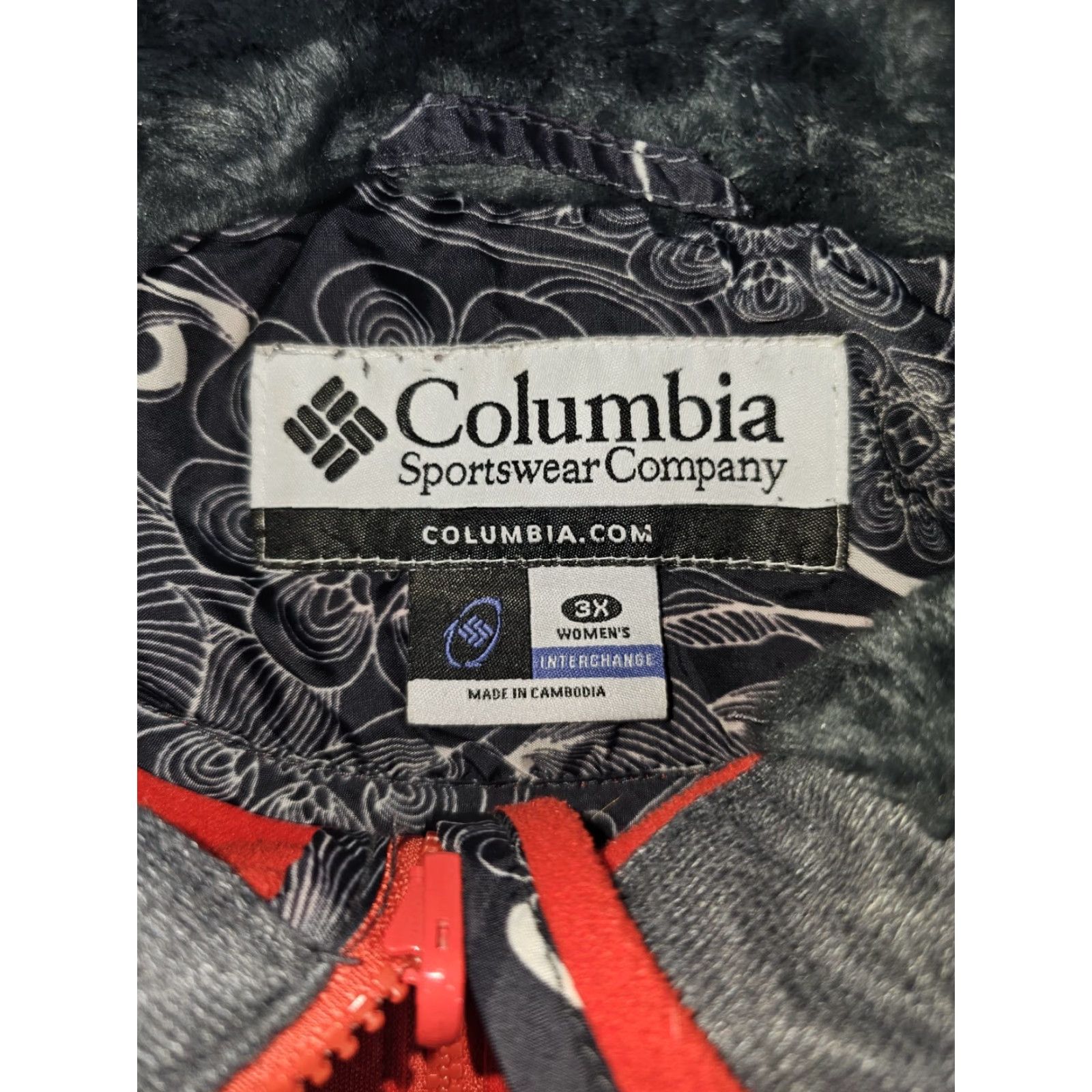 Vintage Columbia Sportswear Fur Lined Collar Zip-Down Long Sleeve Womens Jacket Size 3XL Red Size XXL / US 16-18 / IT 52-54 - 4 Thumbnail