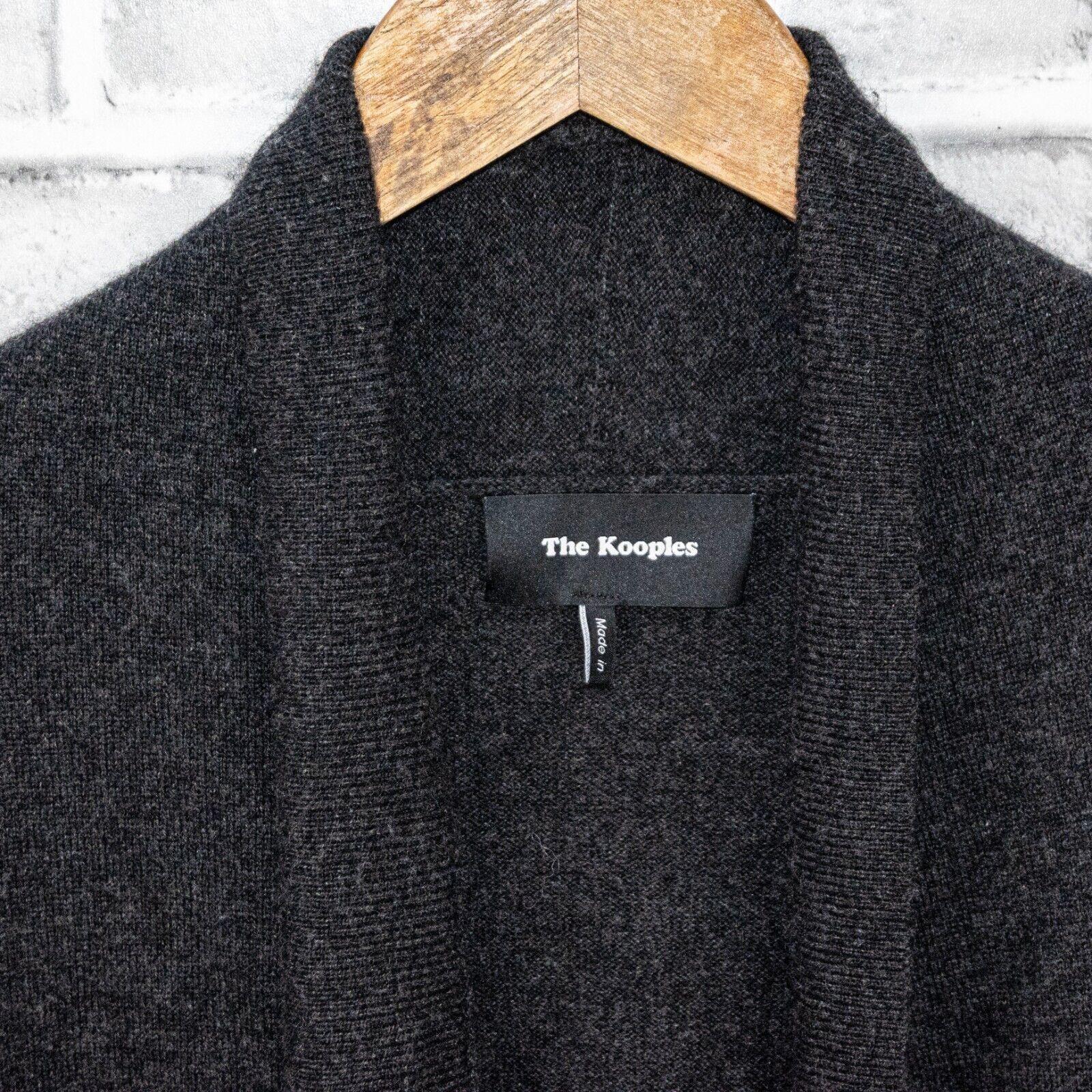 The Kooples The Kooples Wool Cashmere open front Cardigan lace up cuff Size S / US 4 / IT 40 - 4 Thumbnail